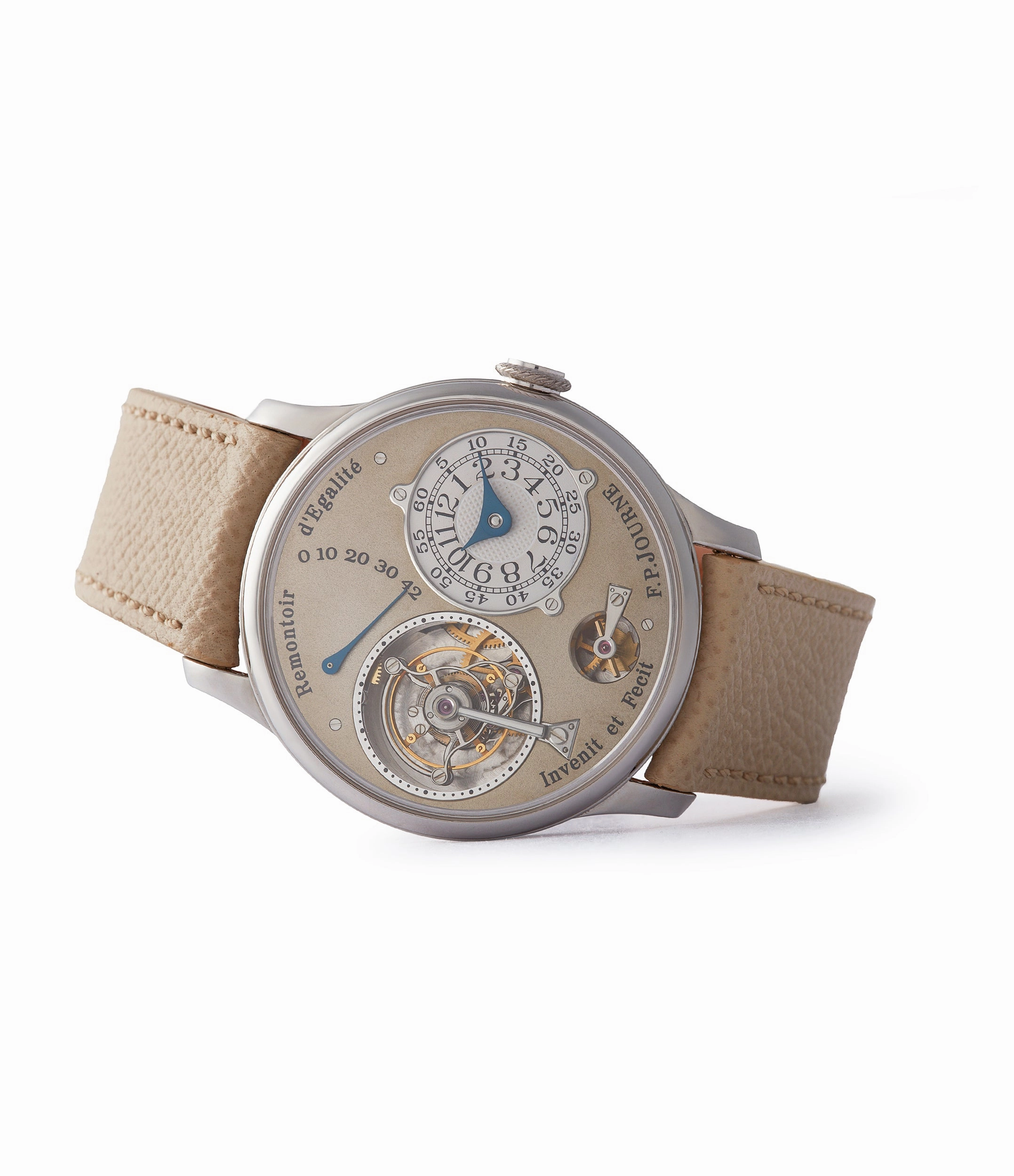 Tourbillon | Brass Movement | 38mm | Platinum