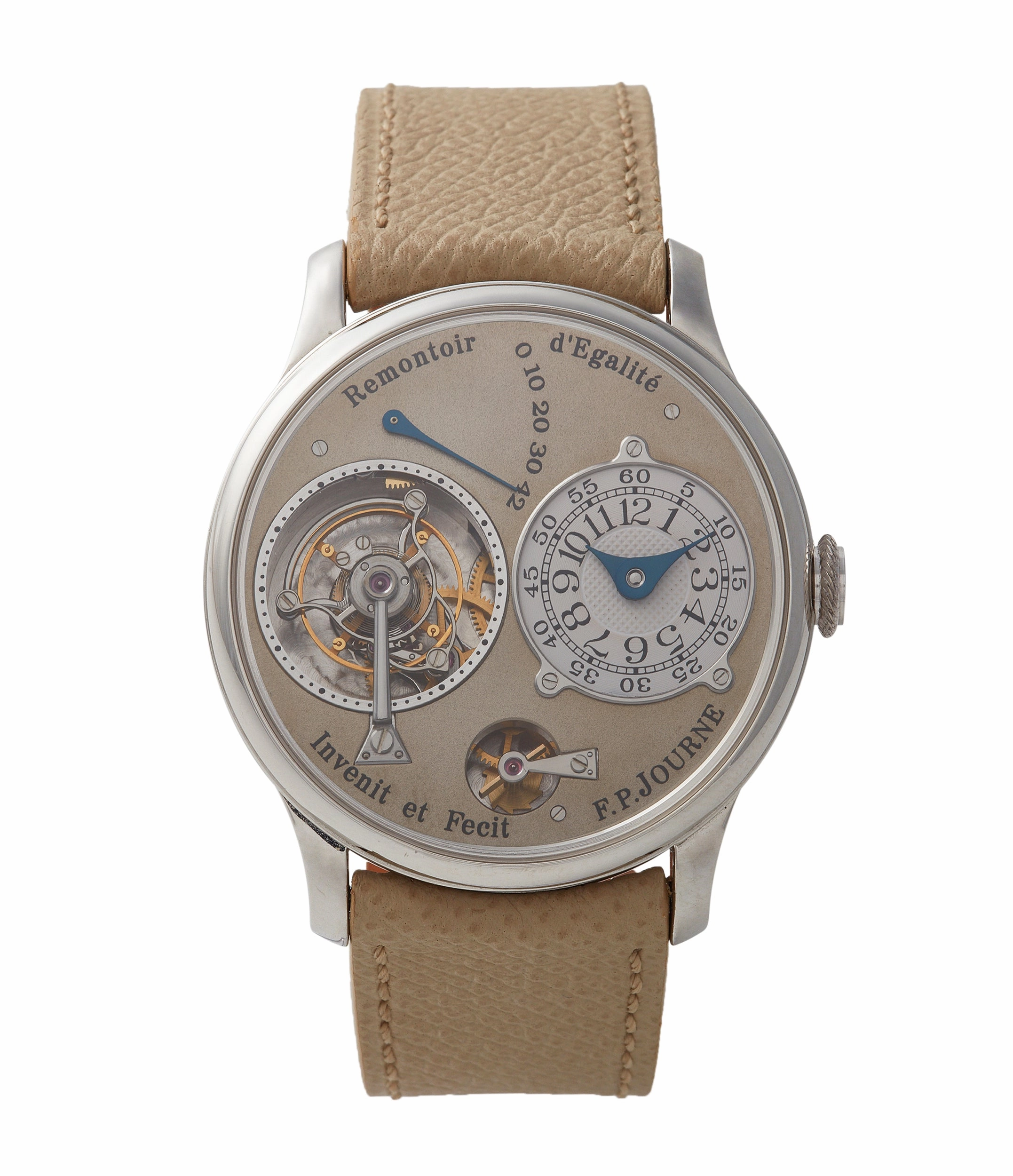 Tourbillon | Brass Movement | 38mm | Platinum