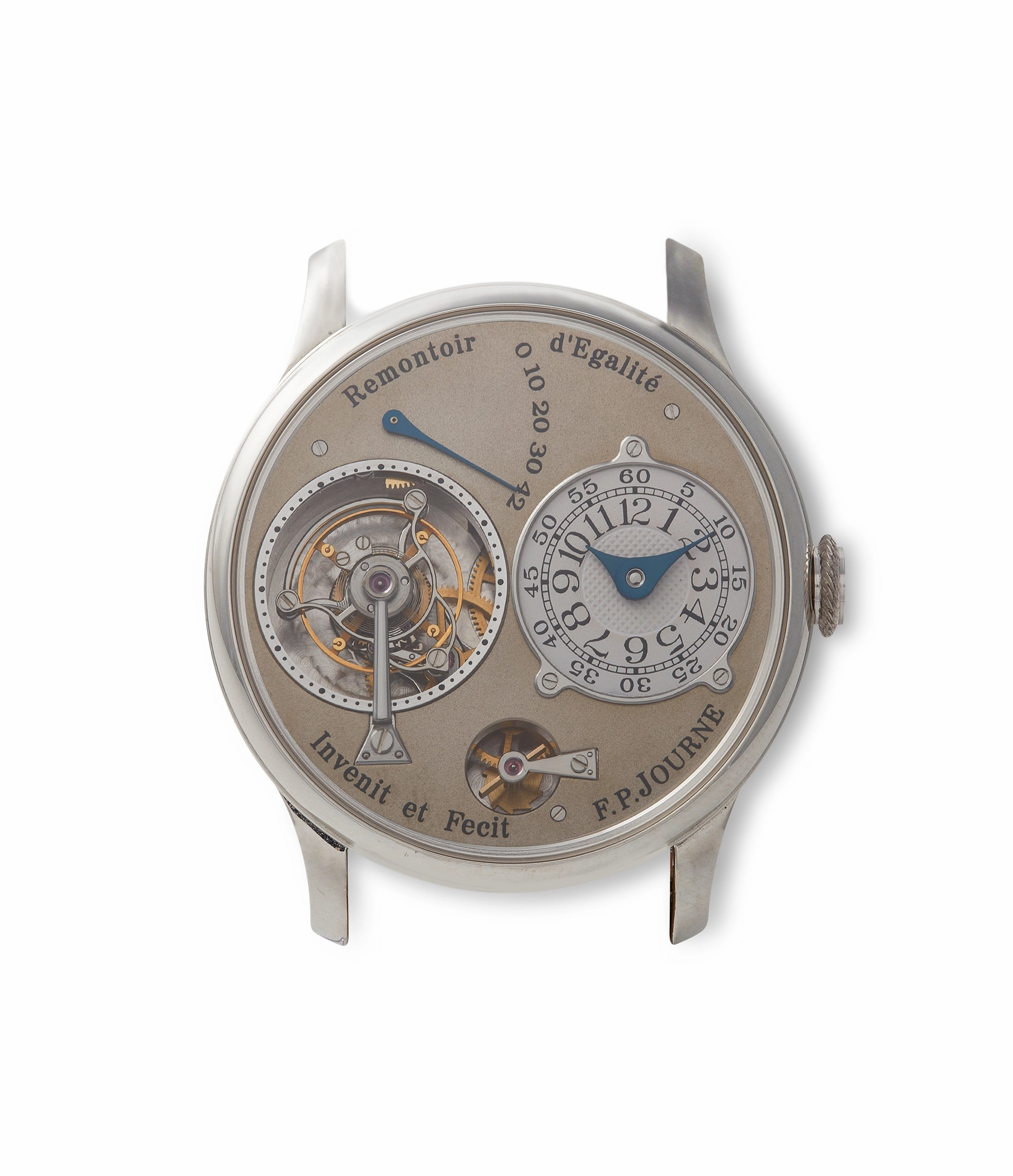 Tourbillon | Brass Movement | 38mm | Platinum