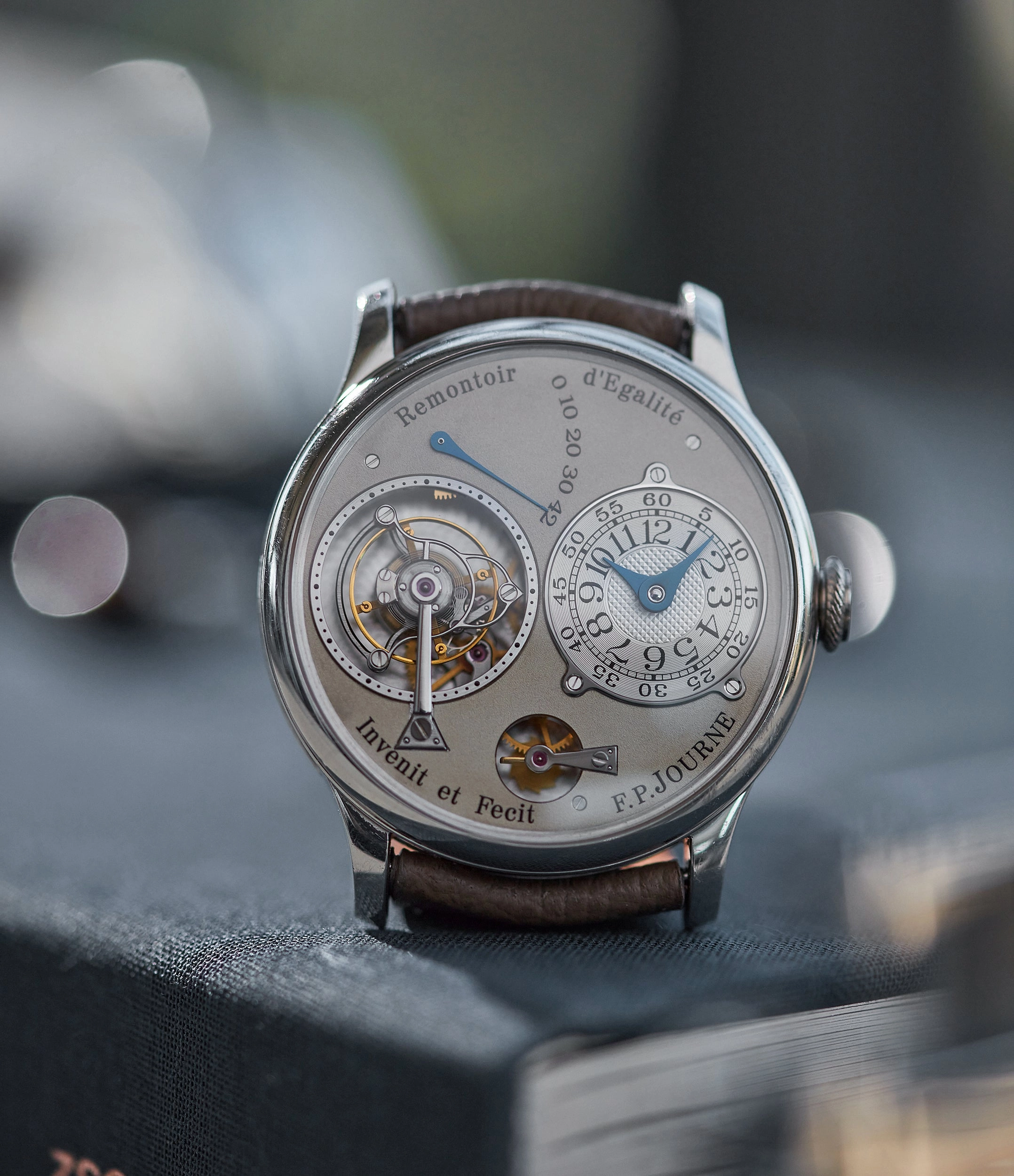 Tourbillon | Brass Movement | 38mm | Platinum
