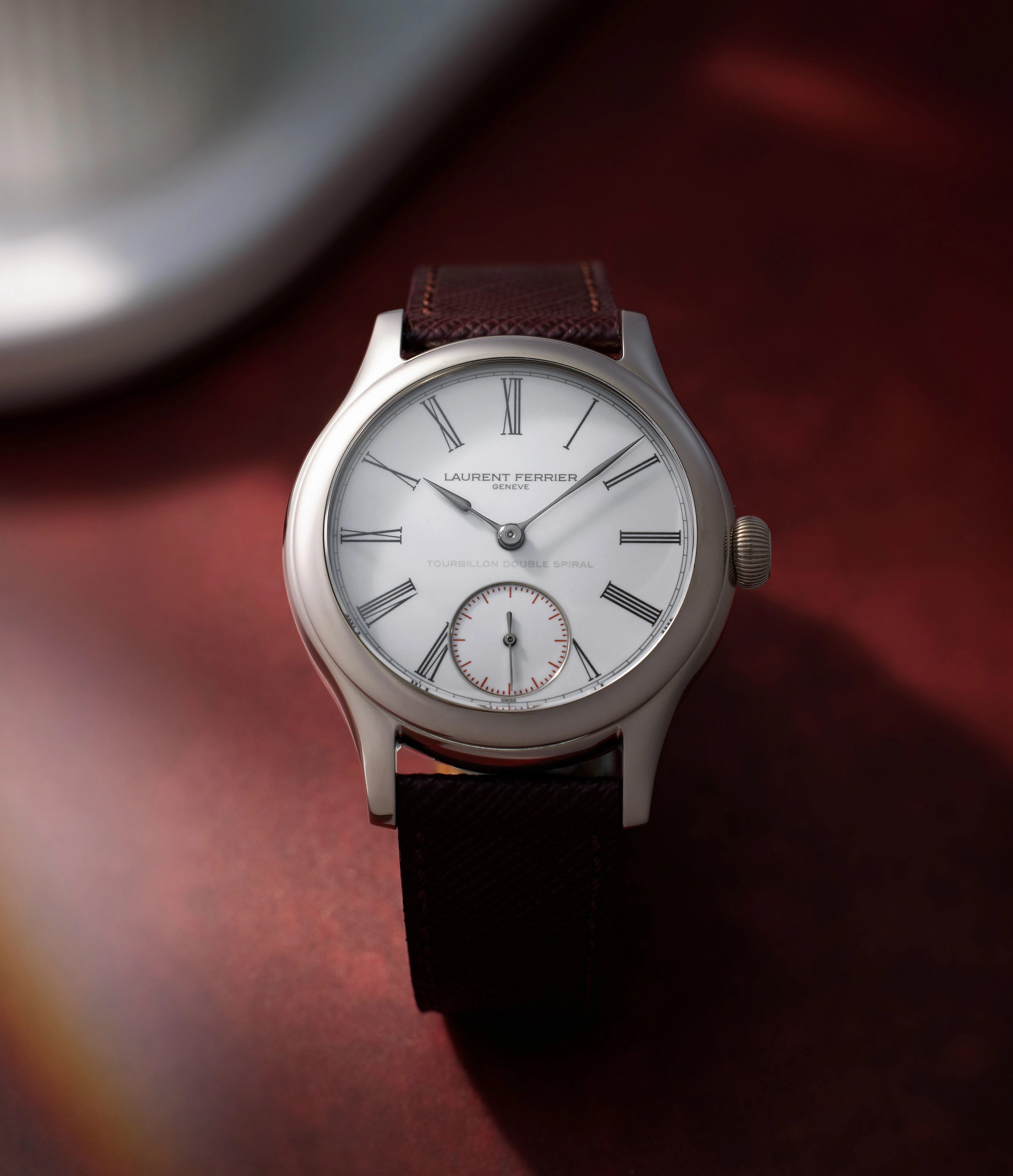 Tourbillon Double Spiral | Besanon Certified | 39mm | White Gold