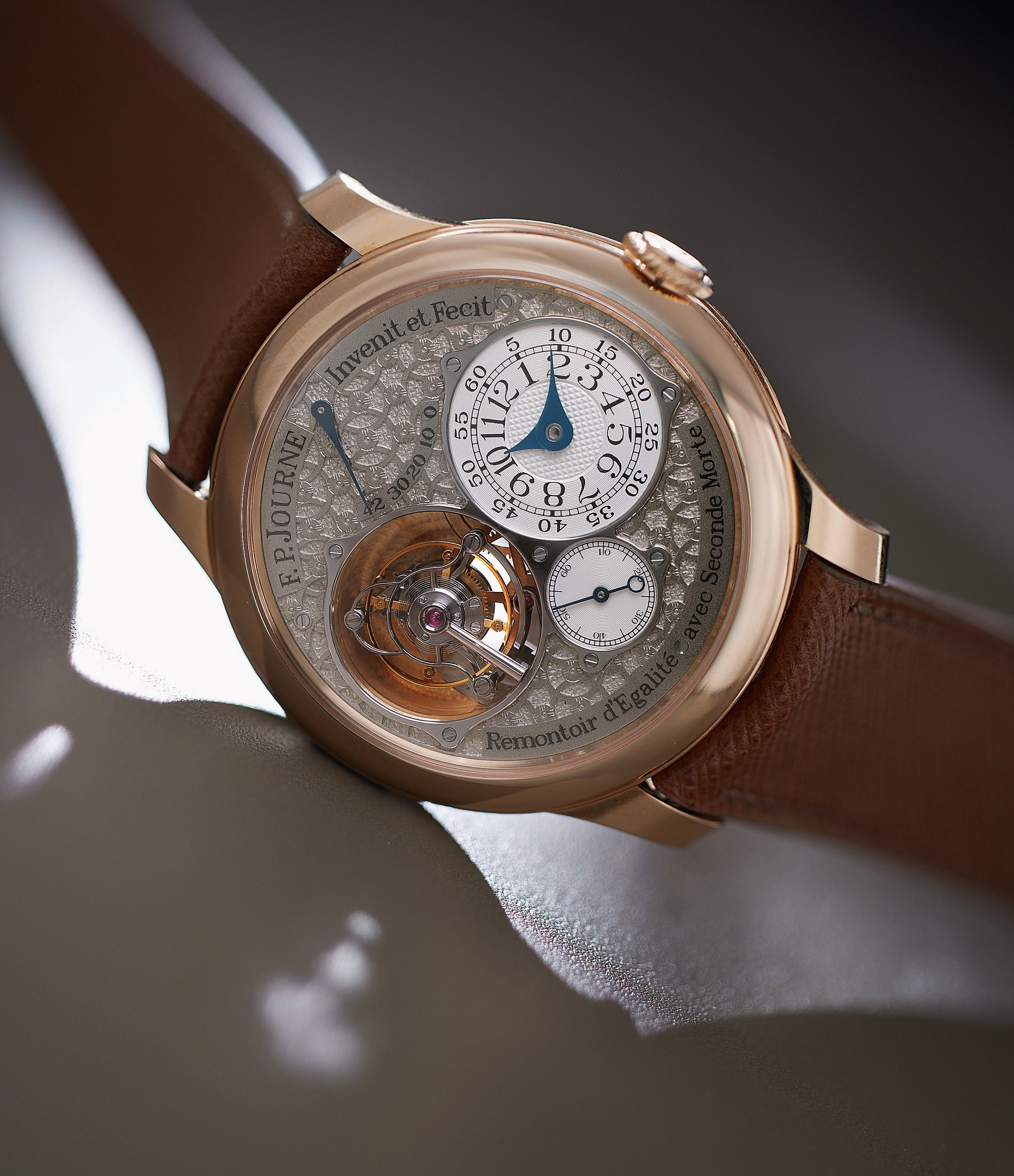 Tourbillon Souverain | Regency dial | Rose Gold