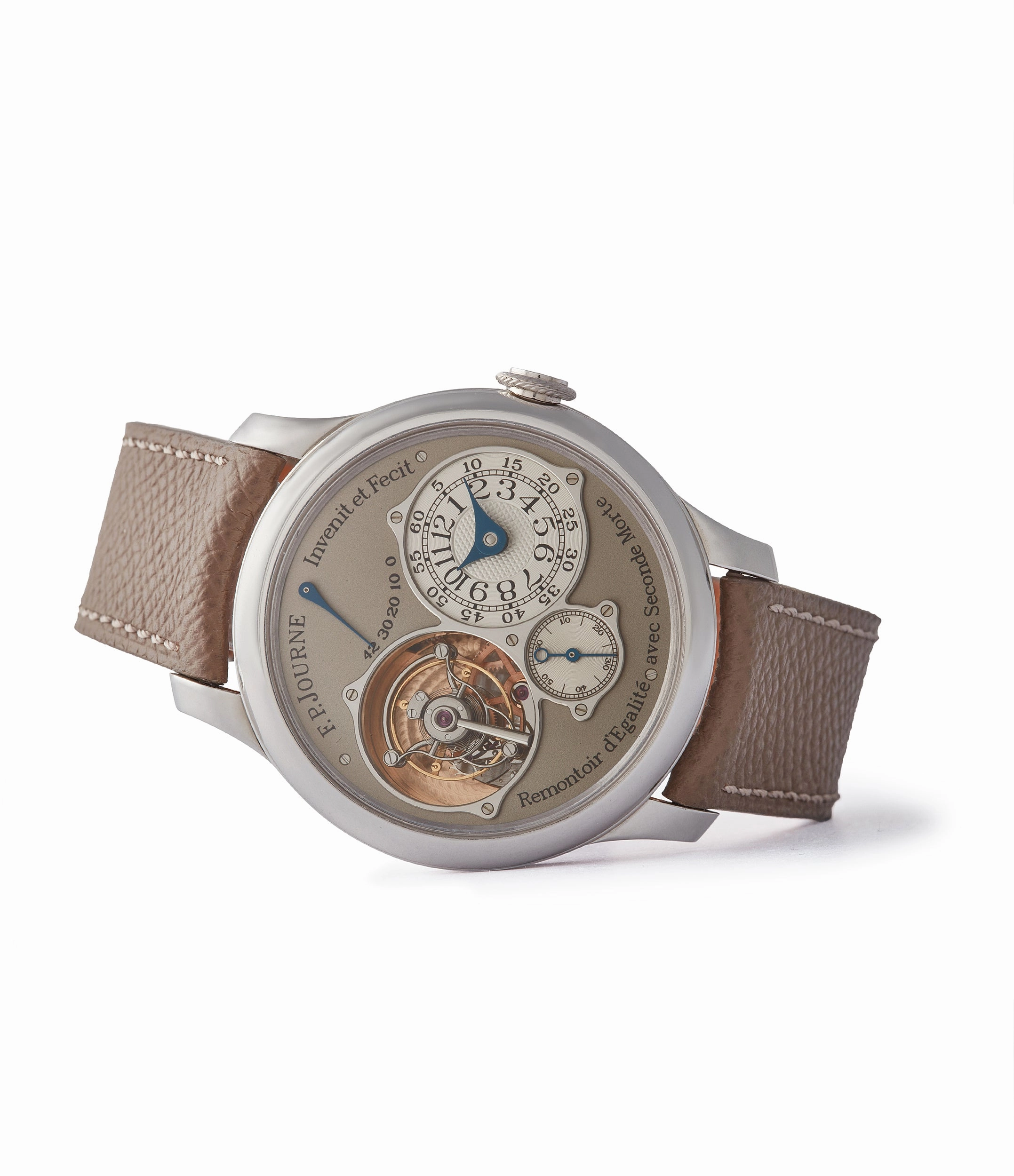 Tourbillon Souverain | Seconde Morte | 40mm | Platinum