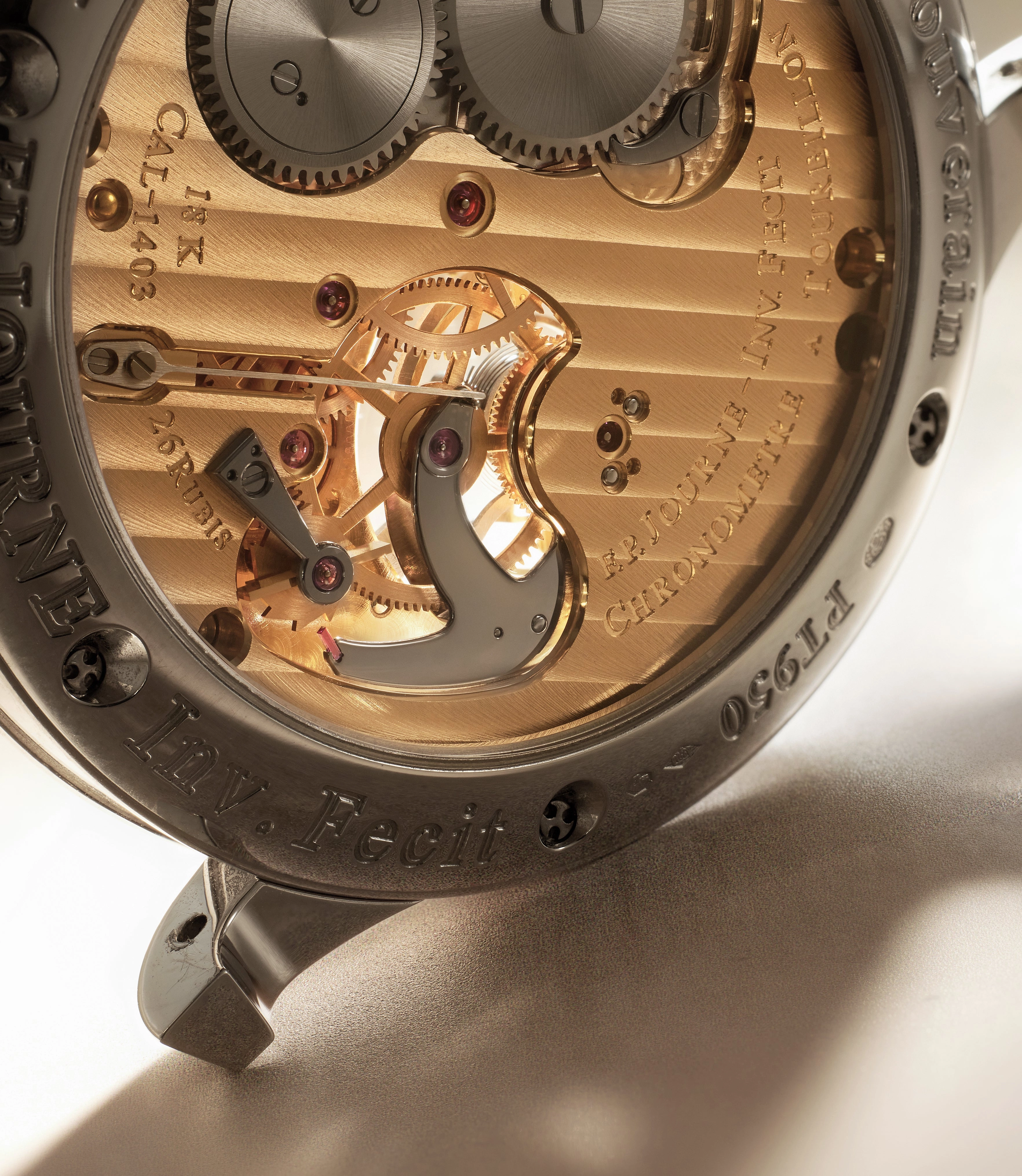 Tourbillon Souverain Rgence Losange, platinum