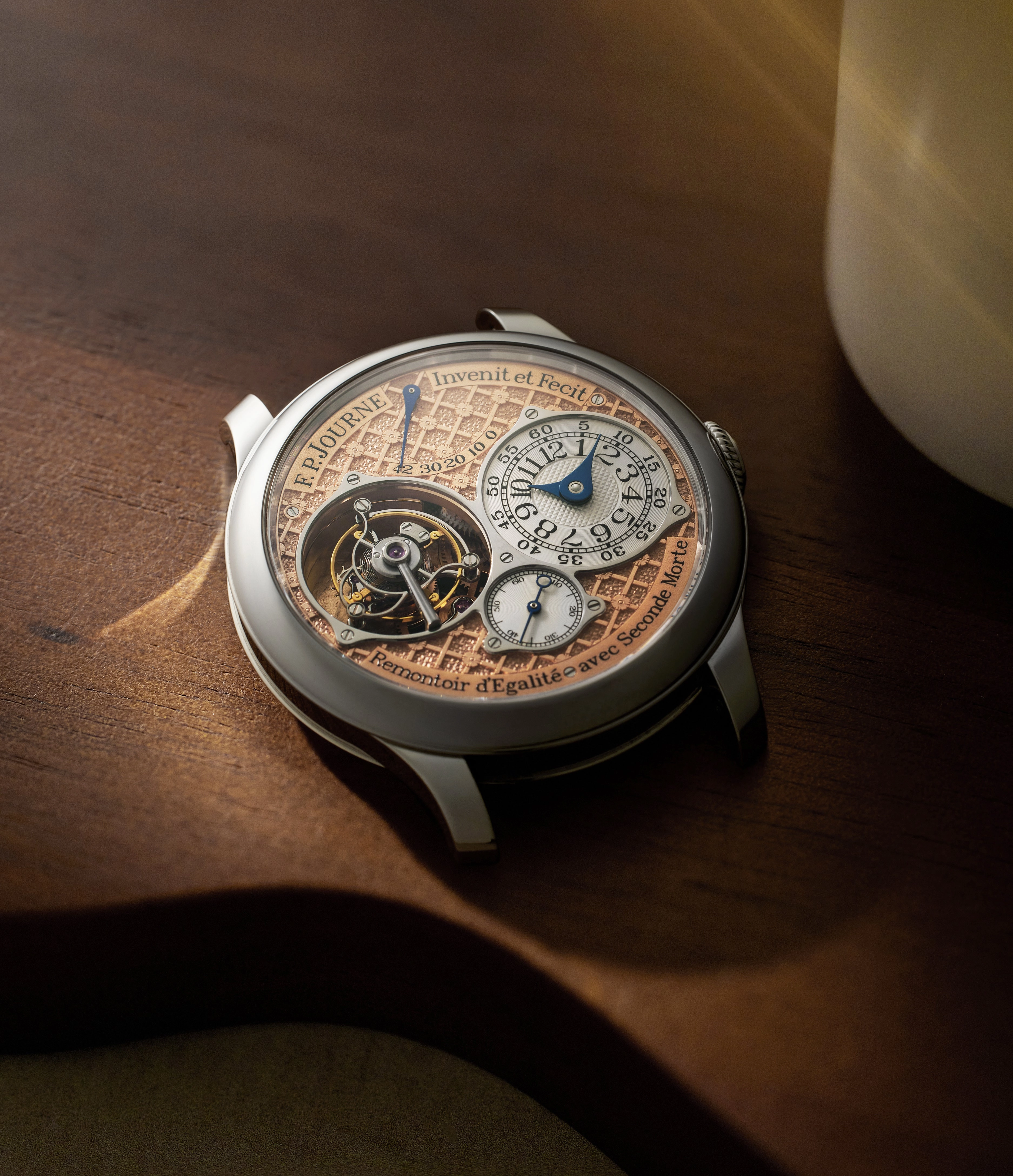 Tourbillon Souverain Rgence Losange, platinum