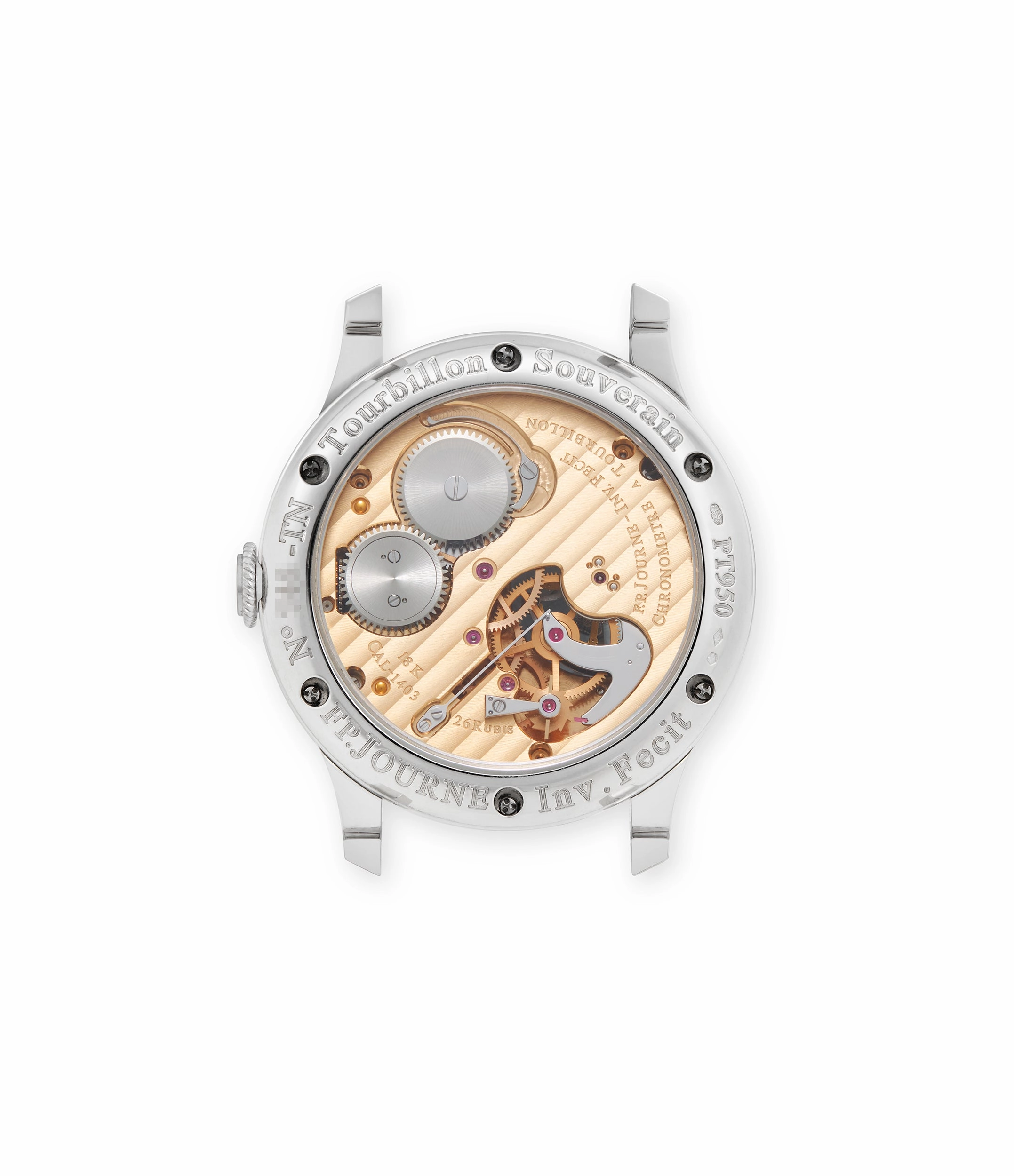 Tourbillon Souverain Rgence Losange, platinum