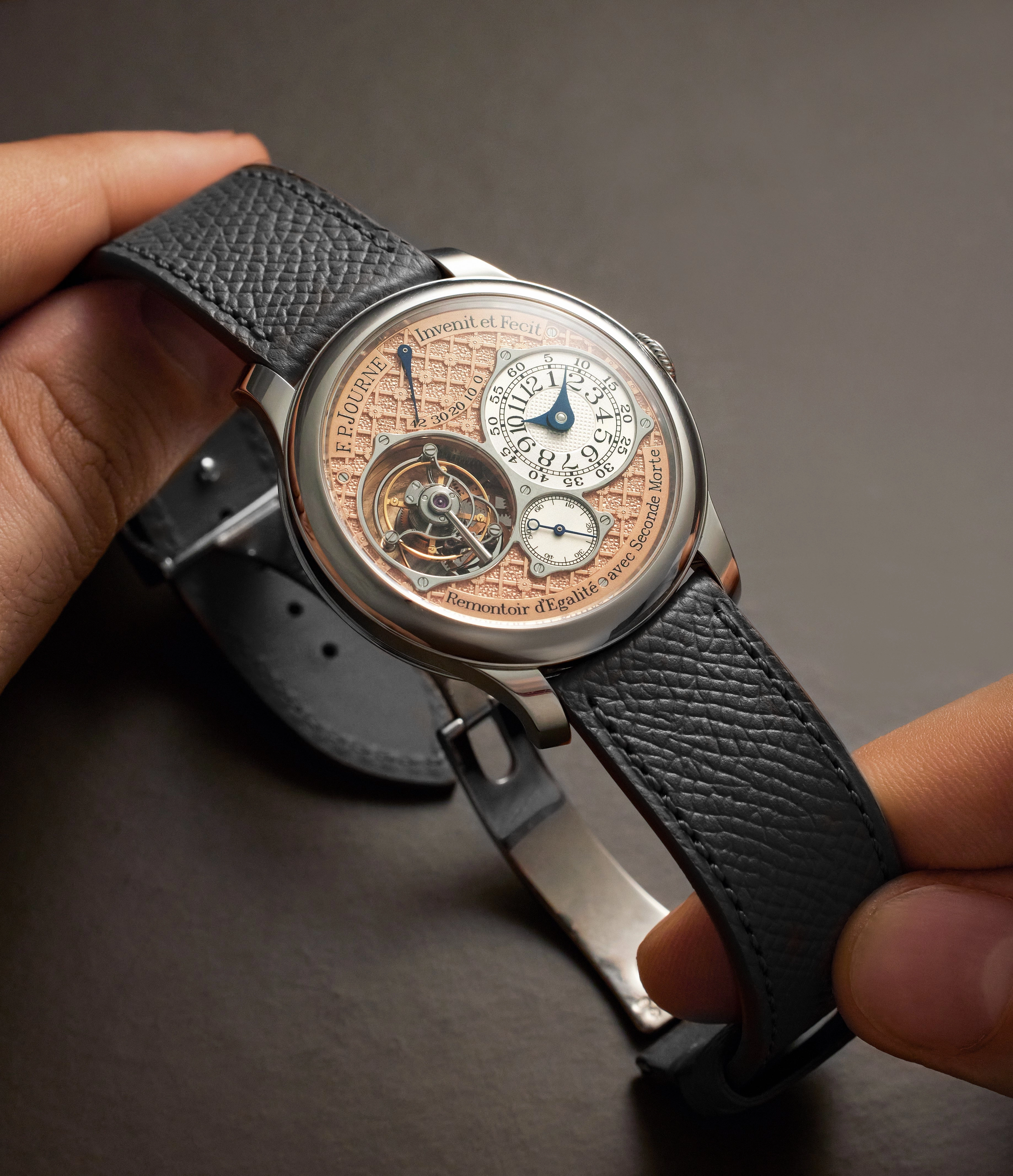 Tourbillon Souverain Rgence Losange, platinum