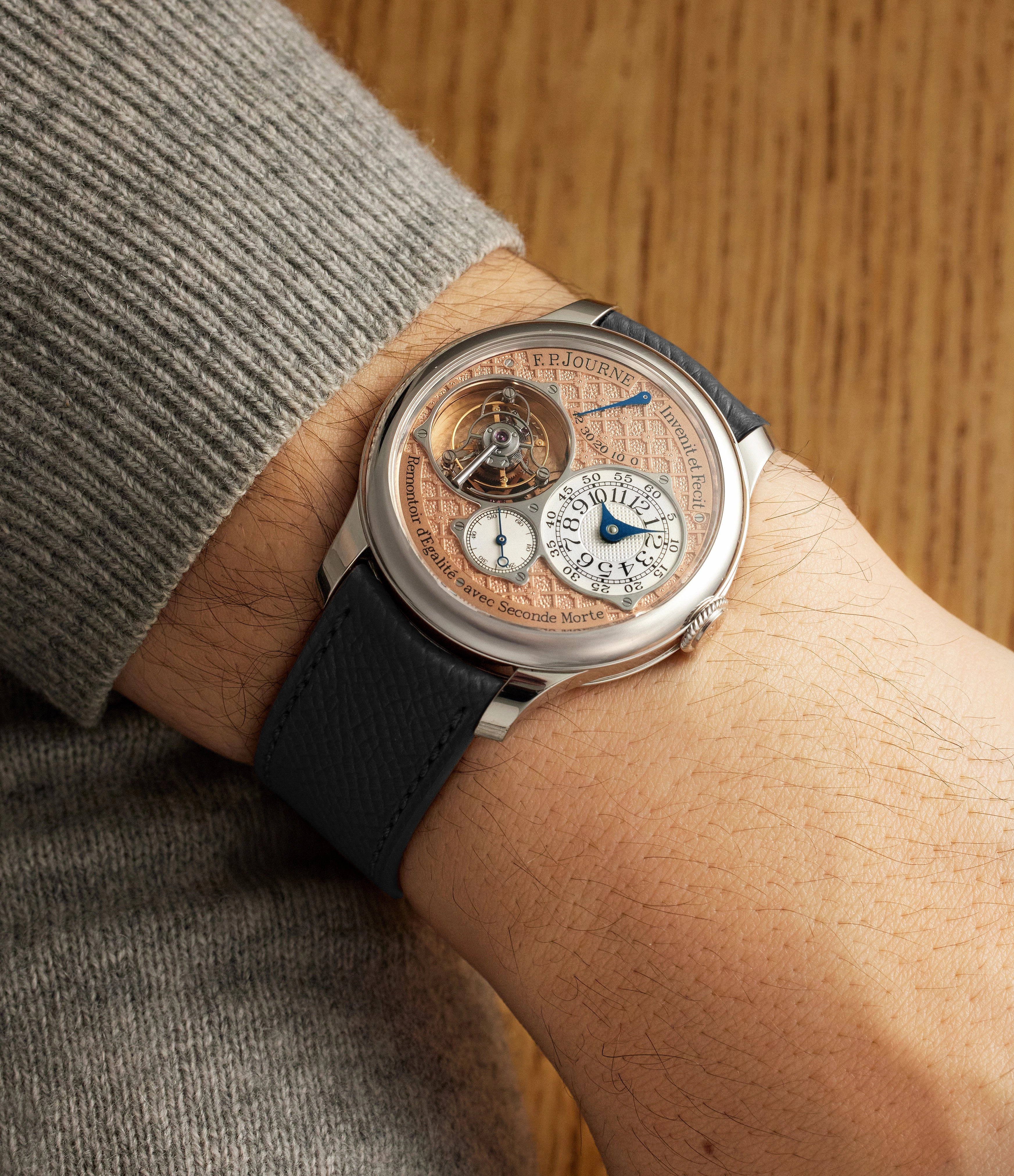 Tourbillon Souverain Rgence Losange, platinum