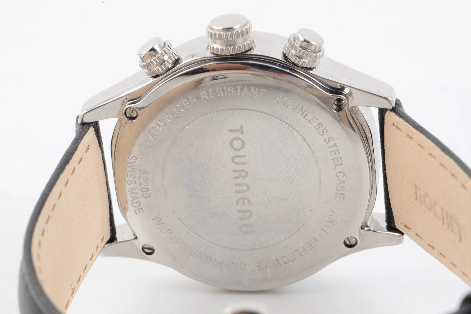 Tourneau 62209 Stainless Steel With Diamonds 36mm Ladies Watch