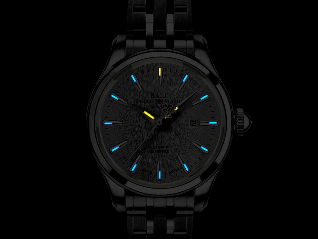Trainmaster Eternity Black Ladies - Leather - Ref. NL2080D-LJ-BK