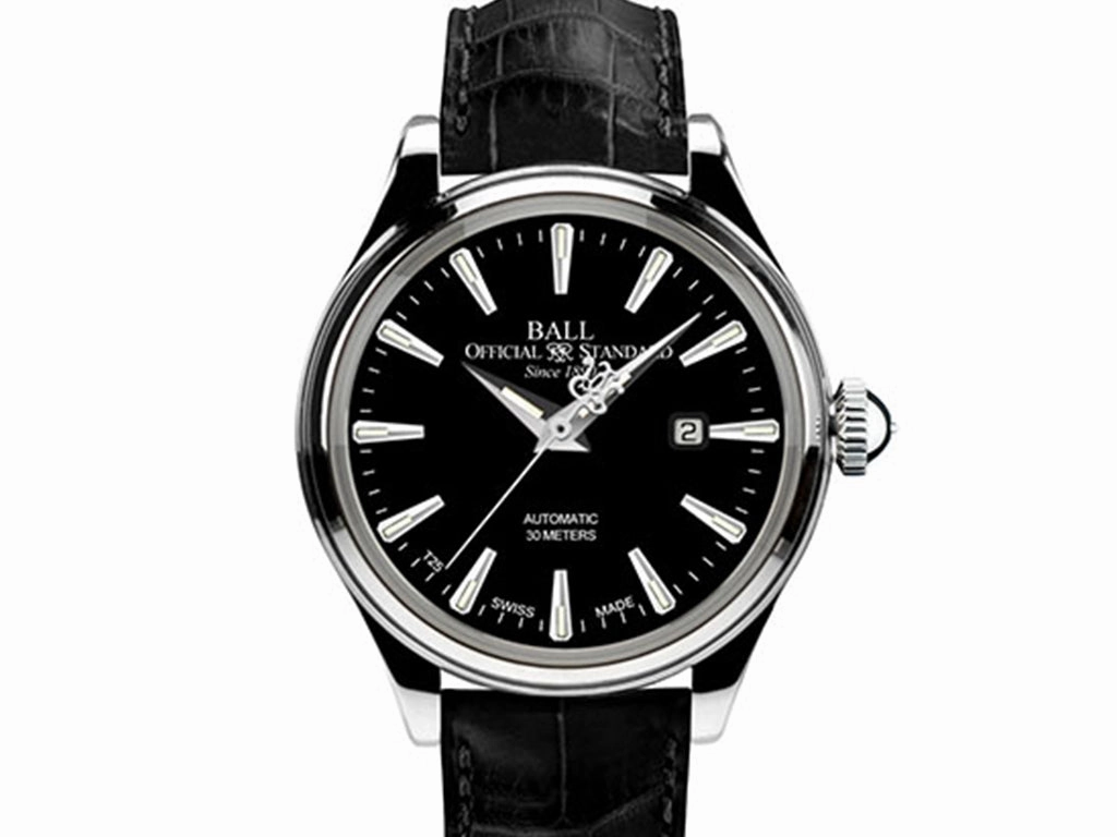 Trainmaster Eternity Black Ladies - Leather - Ref. NL2080D-LJ-BK