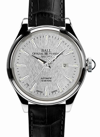 Trainmaster Eternity Silver Ladies - Leather - Ref. NL2080D-LJ-SL