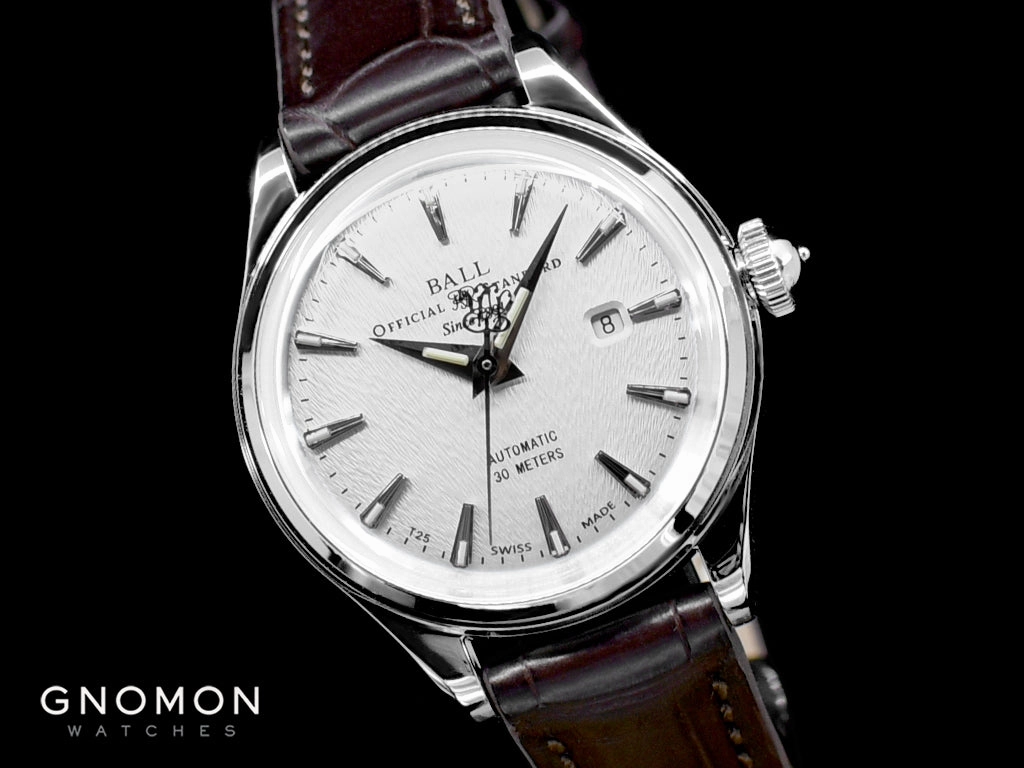 Trainmaster Eternity Silver Ladies - Leather - Ref. NL2080D-LJ-SL