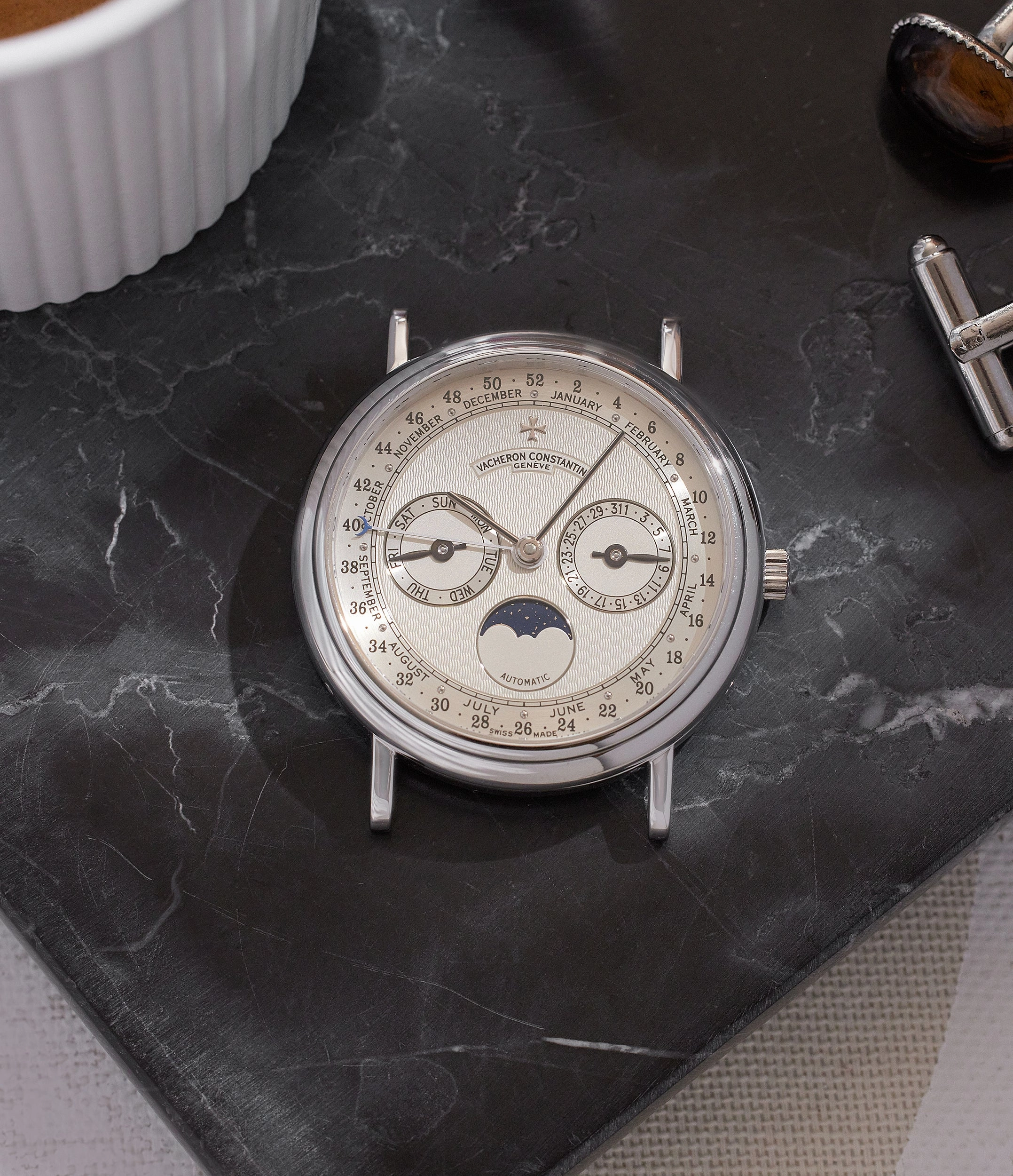 Triple Calendar | Ref. 47052 | White Gold