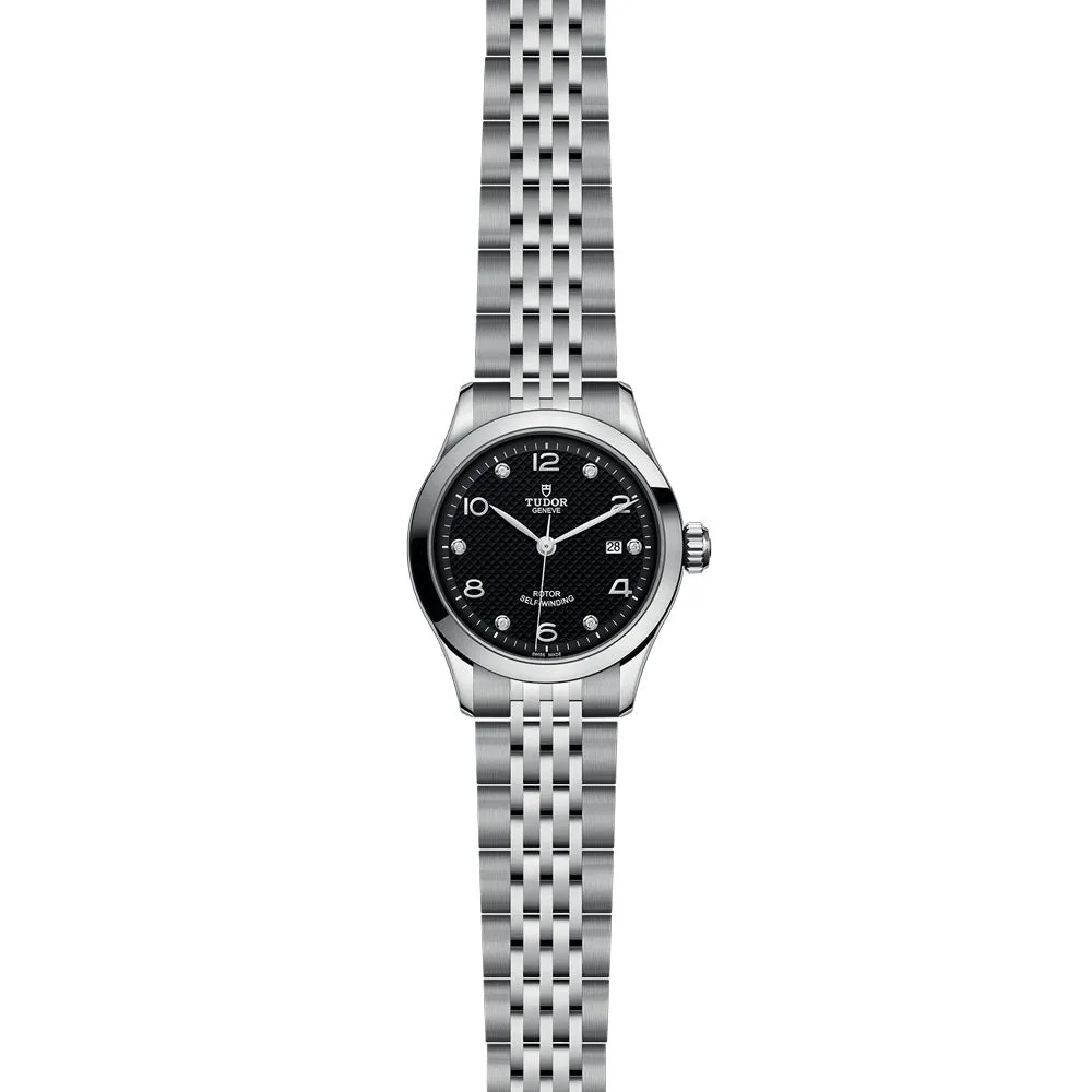 TUDOR 1926 28mm Black Dial Ladies Watch M91350-0004