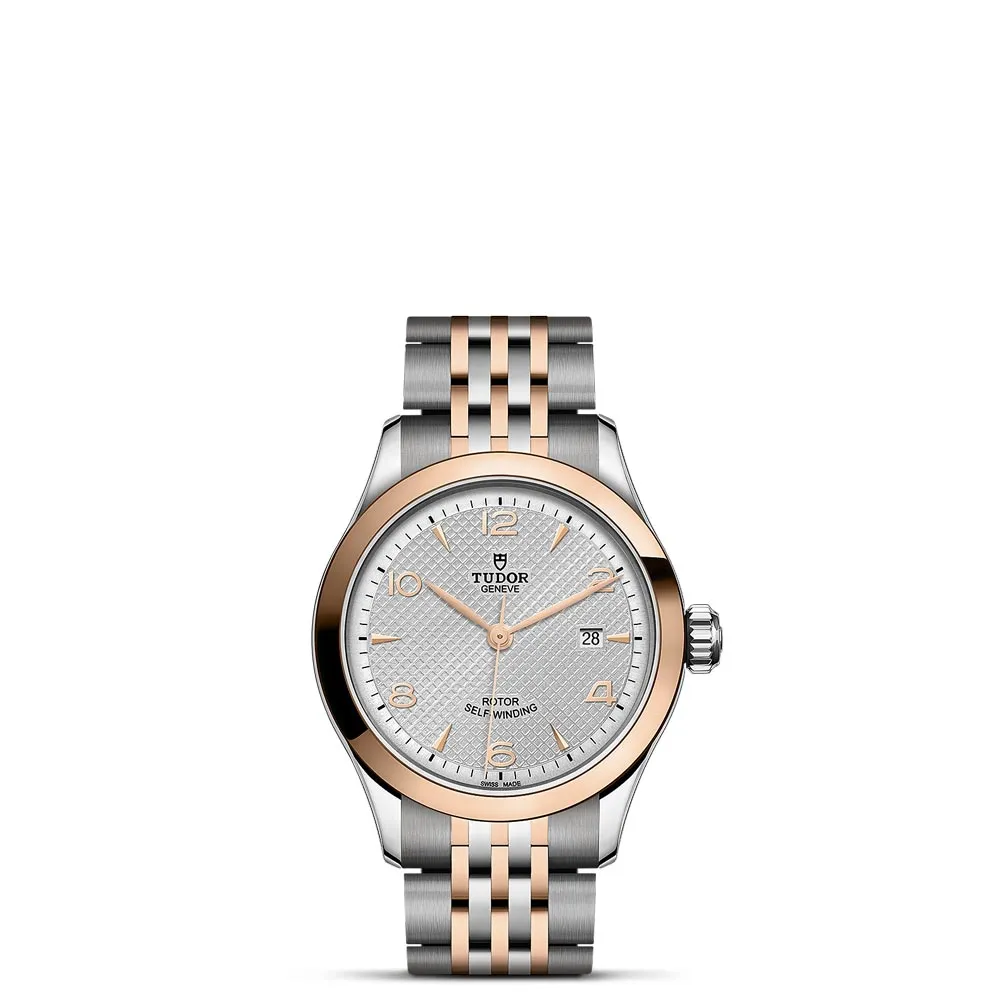 TUDOR 1926 28mm Silver Dial Steel & Gold Ladies Watch M91351-0001