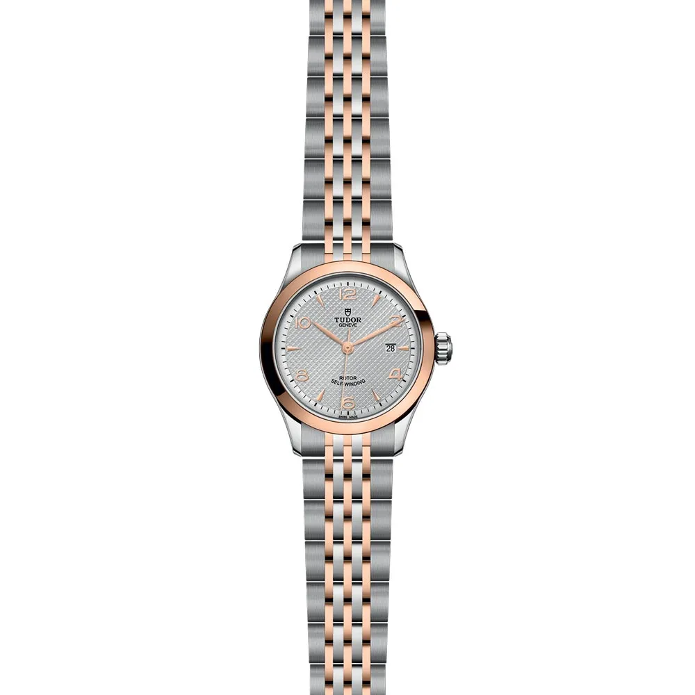 TUDOR 1926 28mm Silver Dial Steel & Gold Ladies Watch M91351-0001