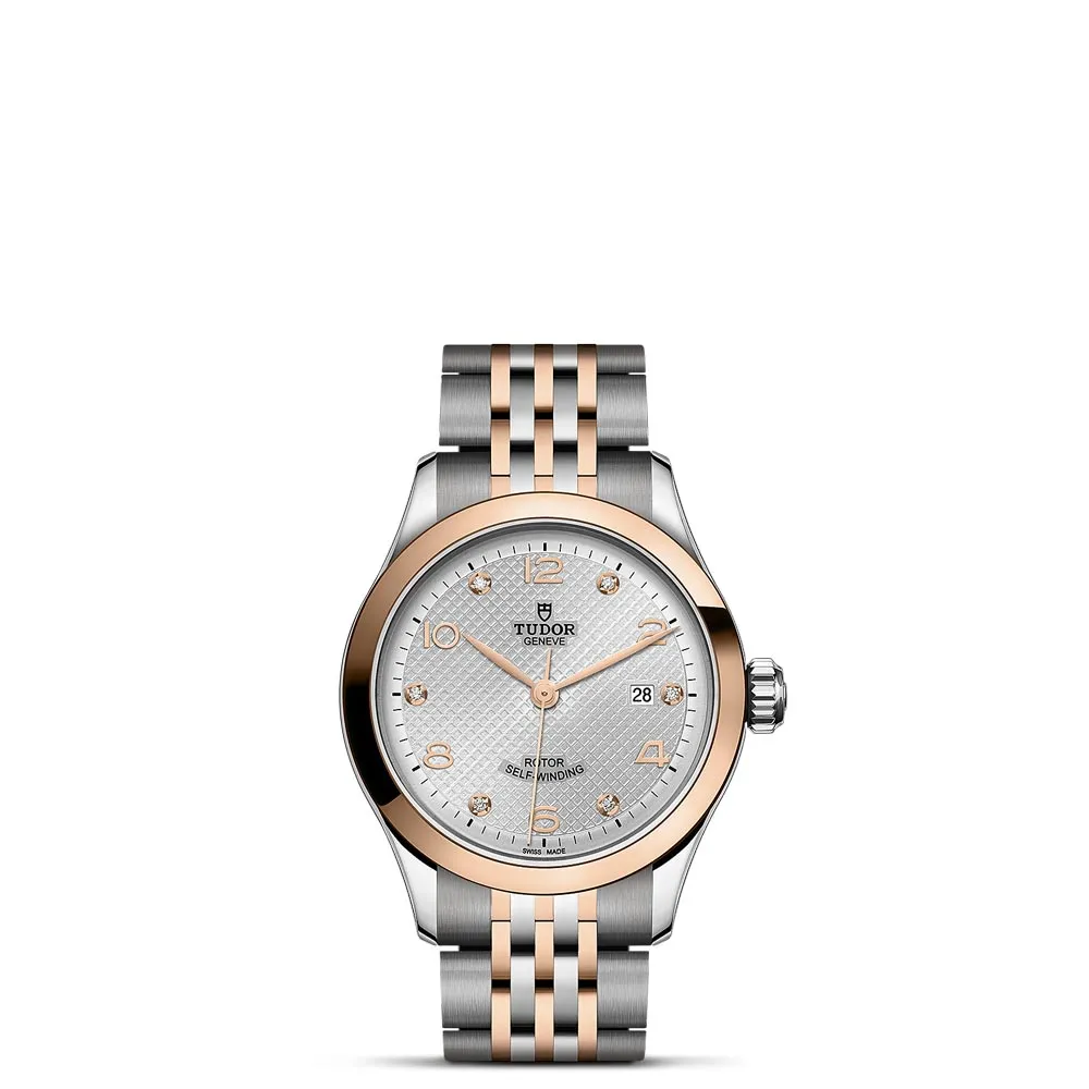 TUDOR 1926 28mm Silver Dial Steel & Gold Ladies Watch M91351-0002