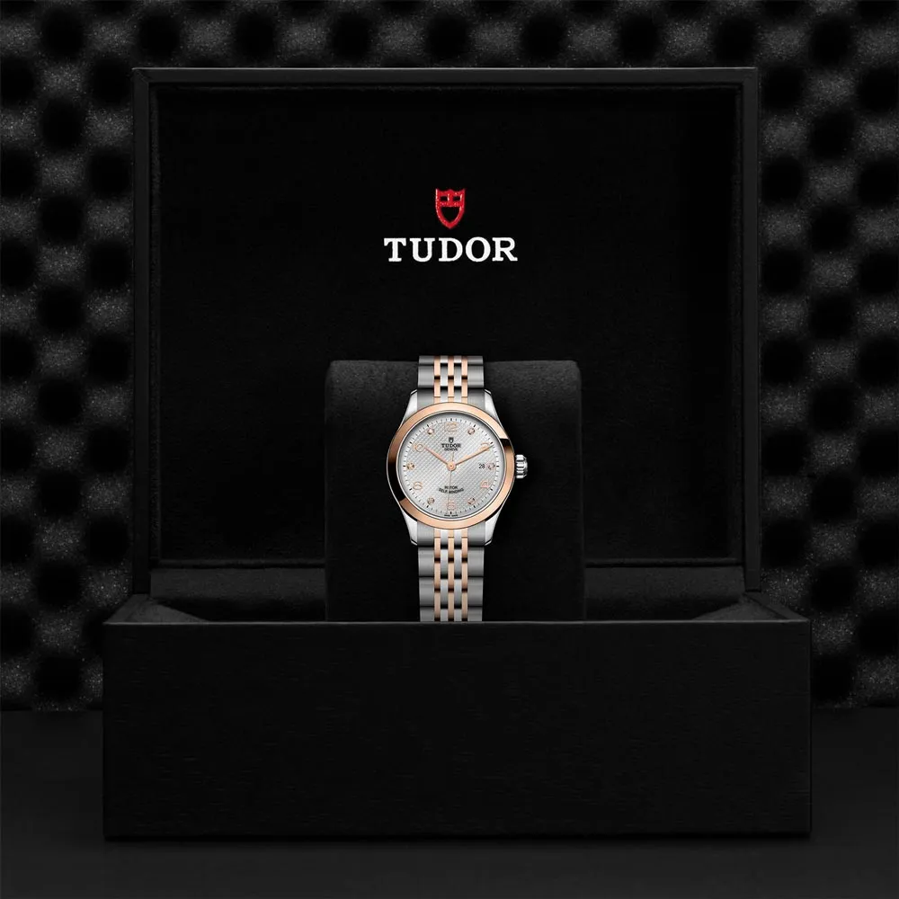 TUDOR 1926 28mm Silver Dial Steel & Gold Ladies Watch M91351-0002