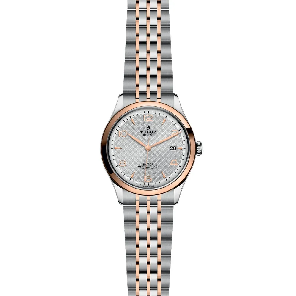 TUDOR 1926 39mm Silver Dial Steel & Gold Watch M91551-0001