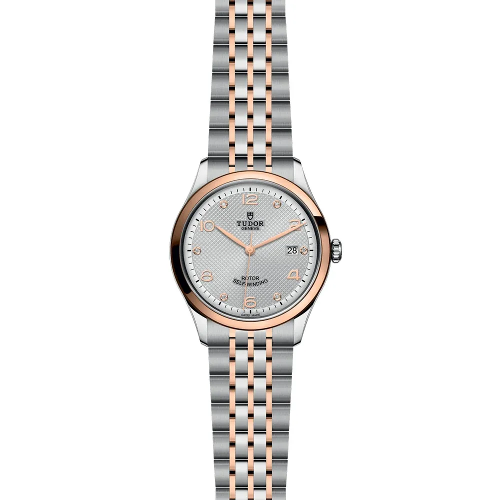 TUDOR 1926 39mm Silver Dial Steel & Gold Watch M91551-0002