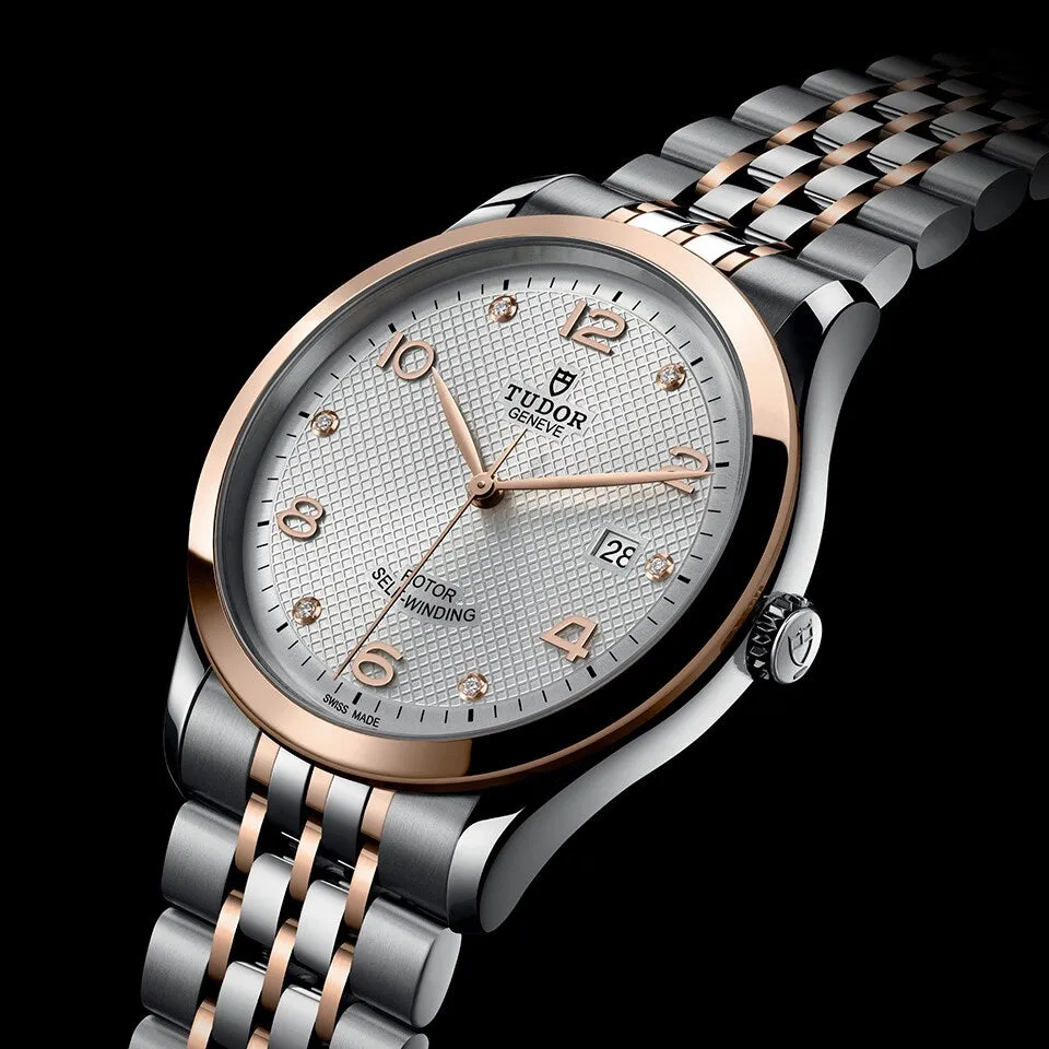 TUDOR 1926 41mm Silver Dial Steel & Gold Gents Watch M91651-0002