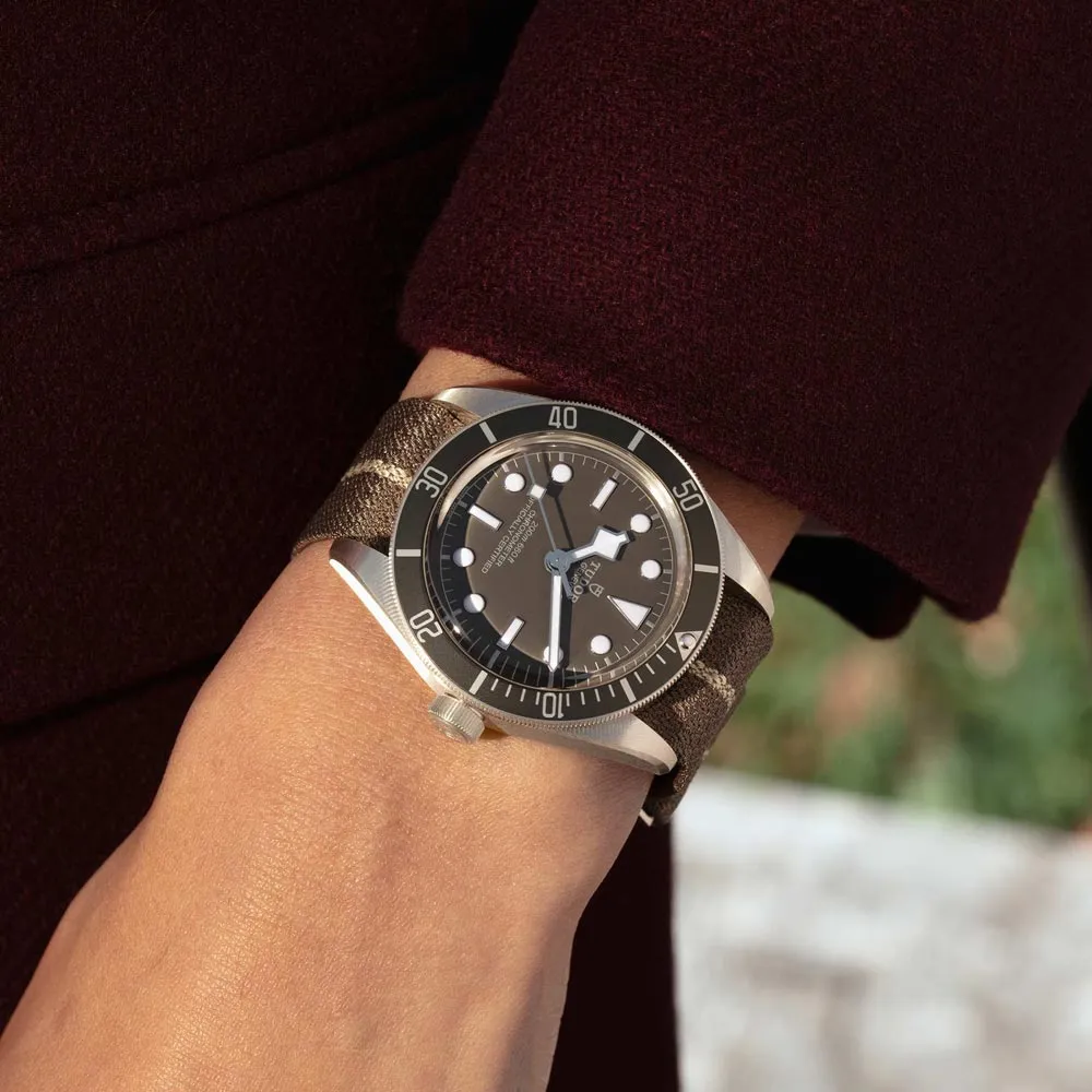TUDOR Black Bay 58 925 Silver 39mm Taupe Dial Watch M79010SG-0002