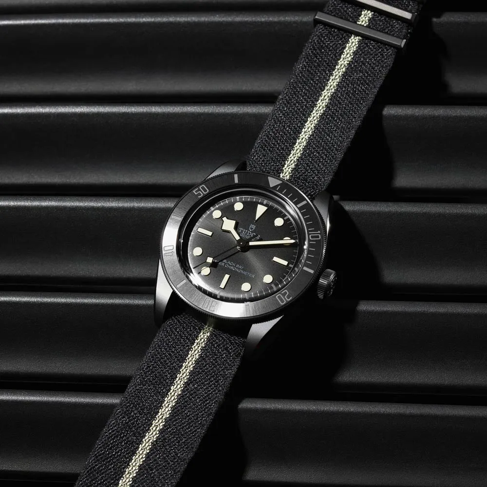 TUDOR Black Bay Ceramic 41mm Black Dial Gents Watch M79210CNU-0001
