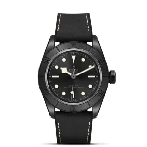 TUDOR Black Bay Ceramic 41mm Black Dial Gents Watch M79210CNU-0001