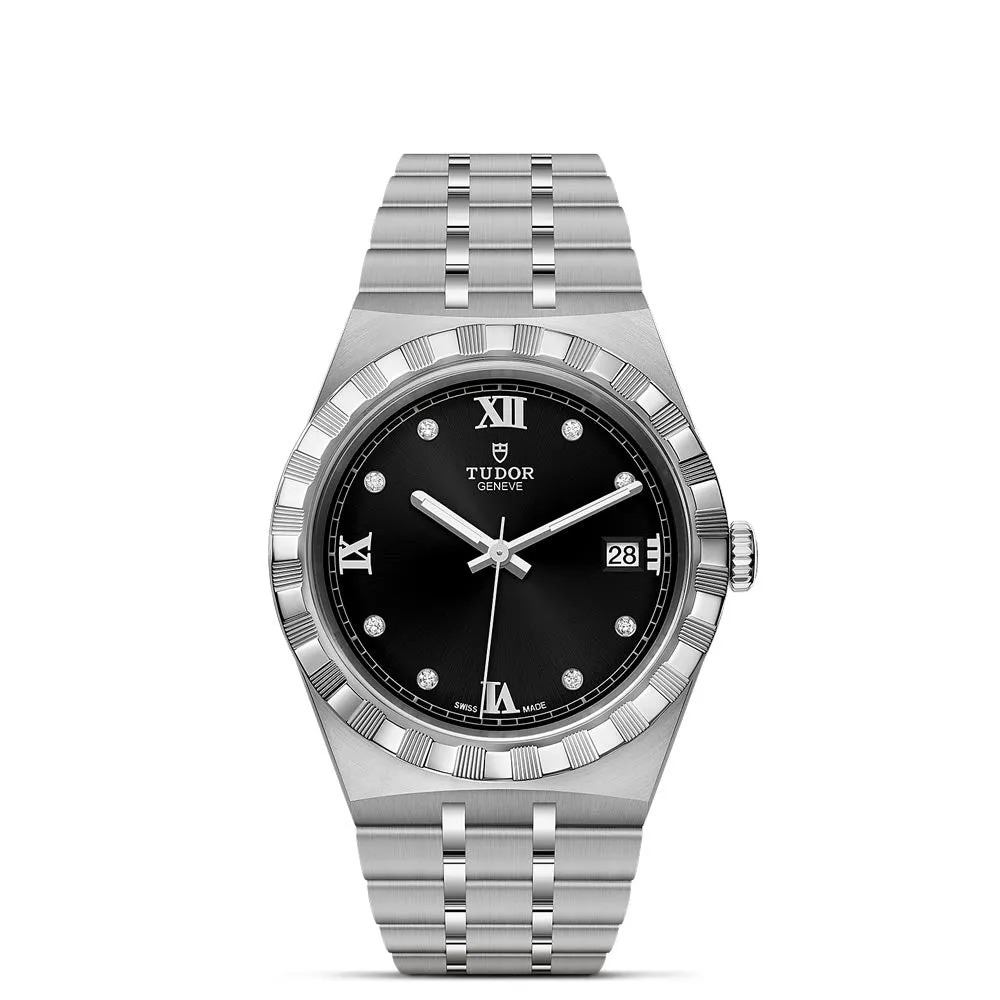 TUDOR Royal 38mm Black Dial Watch M28500-0004