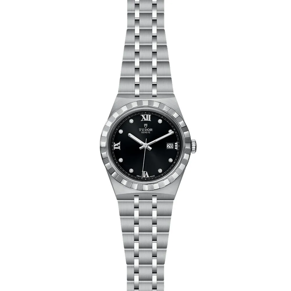 TUDOR Royal 38mm Black Dial Watch M28500-0004