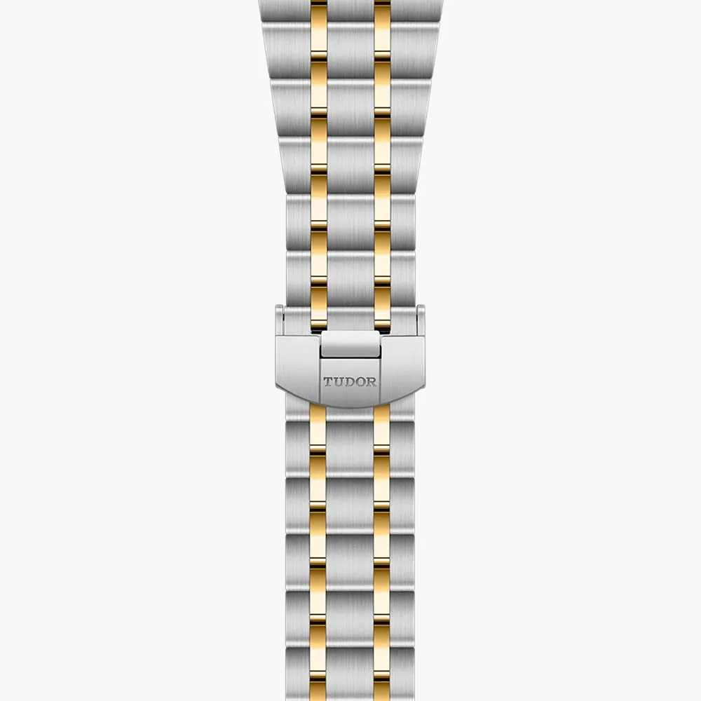 TUDOR Royal 41mm Silver Dial Steel & Gold Gents Watch M28603-0001