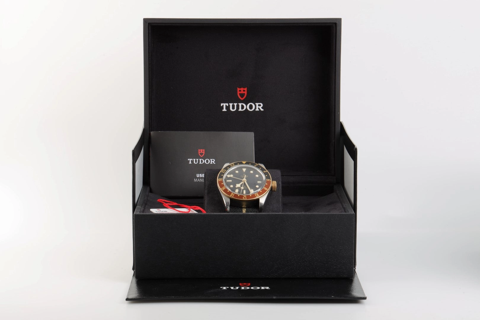 Tudor Black Bay GMT 79833  Steel & 18K Yellow Gold 41mm Watch (Original Box)