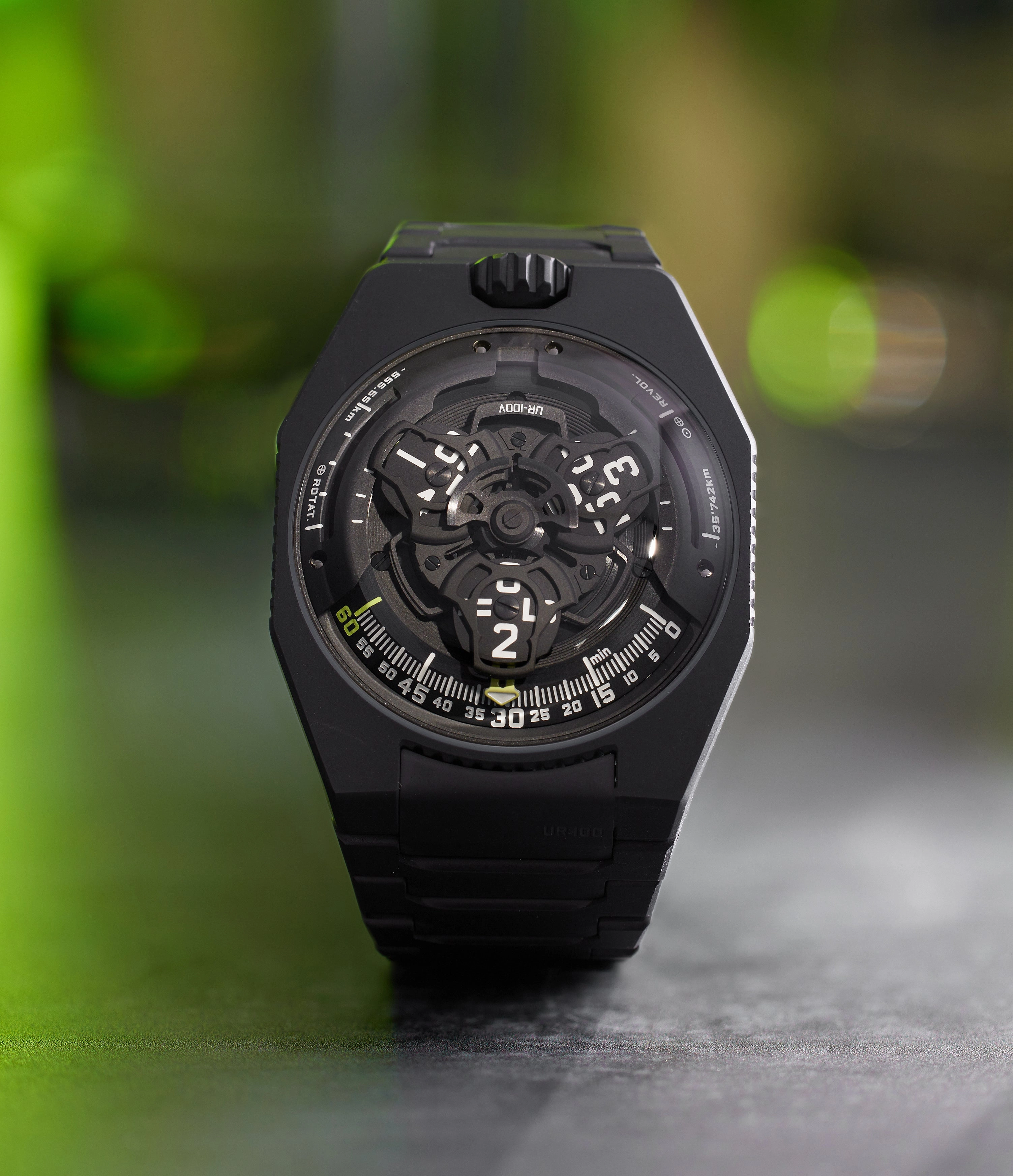 UR-100V | Full Black Titanium Jacket