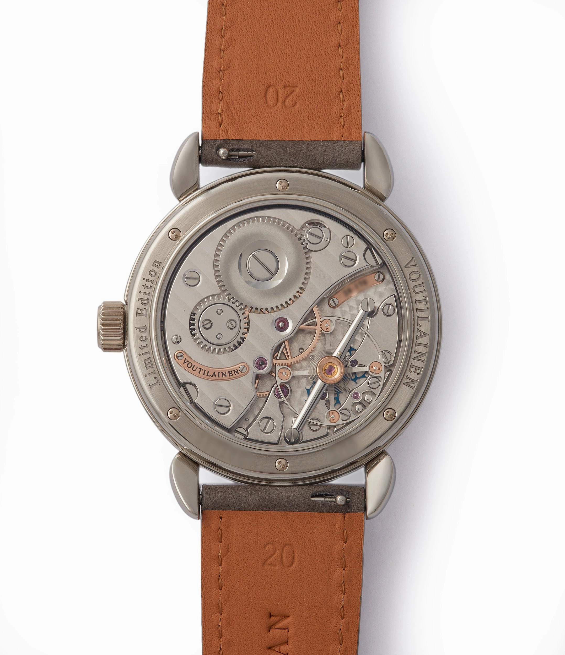 Vingt-8 | Burgundy Red Dial | Titanium