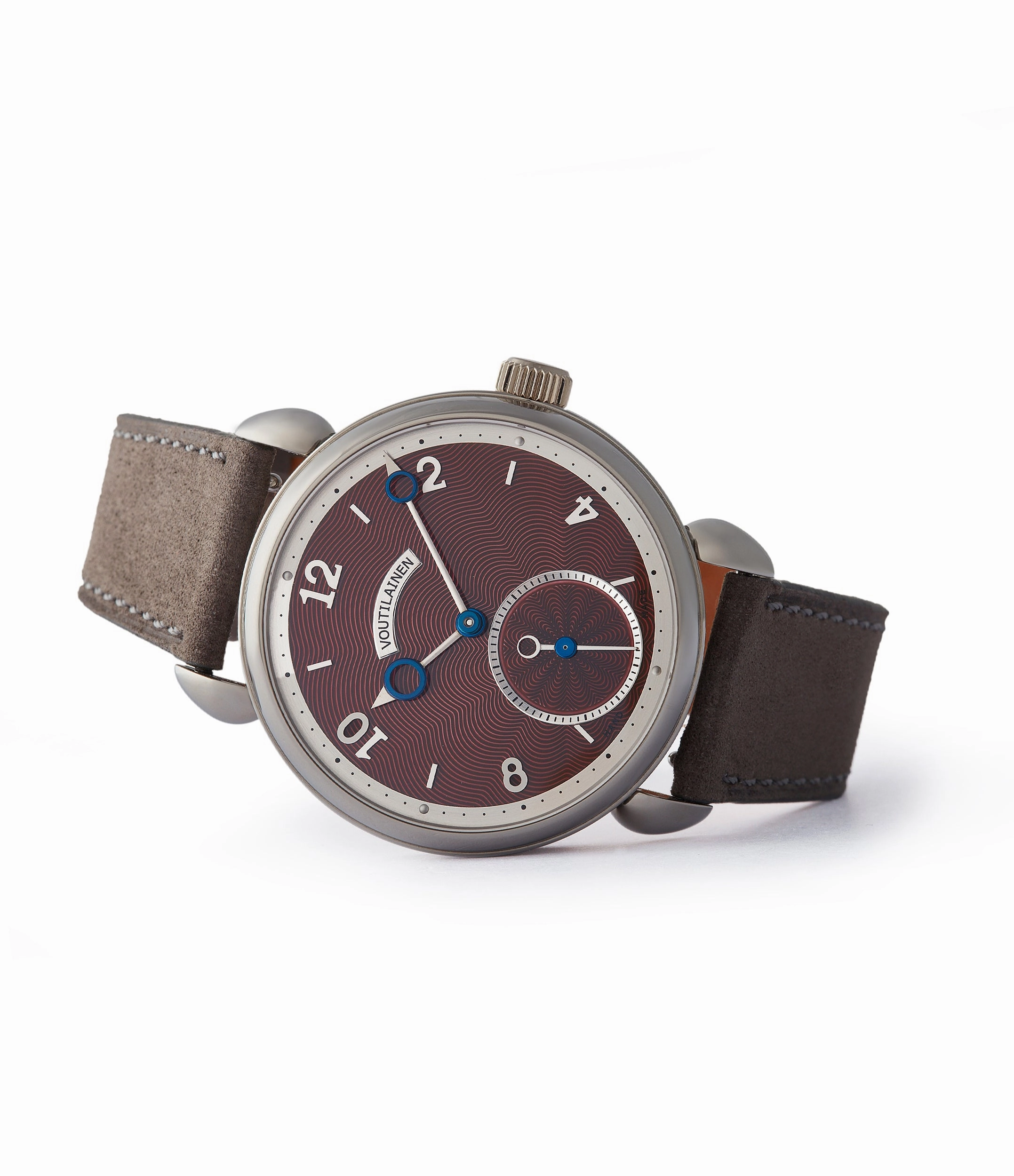 Vingt-8 | Burgundy Red Dial | Titanium