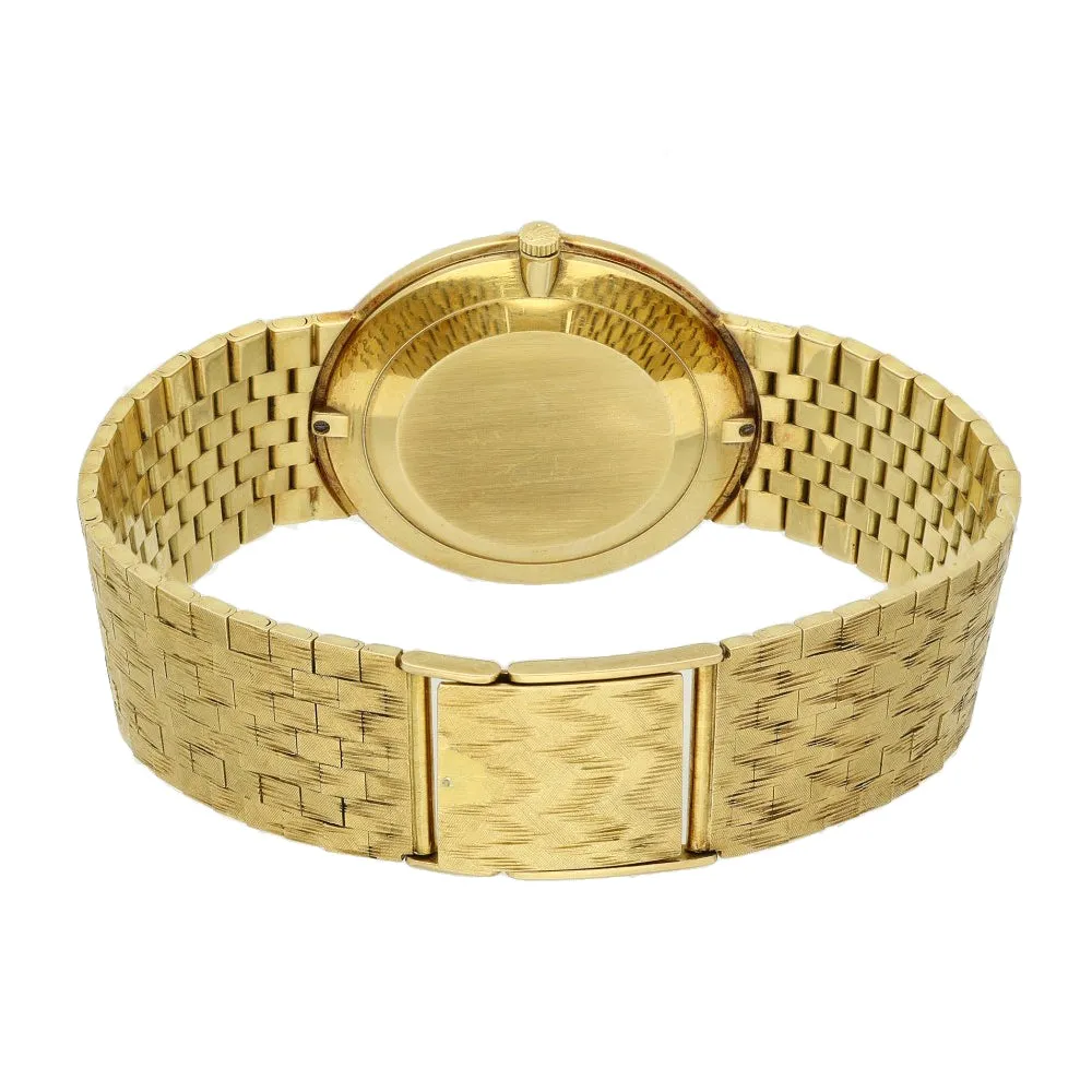 Vintage Rolex 18ct Yellow Gold Cellini 1980's 33mm Manual Watch