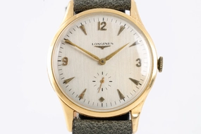 Vintage Longines 6667 18K Yellow Gold 35mm Men's Watch