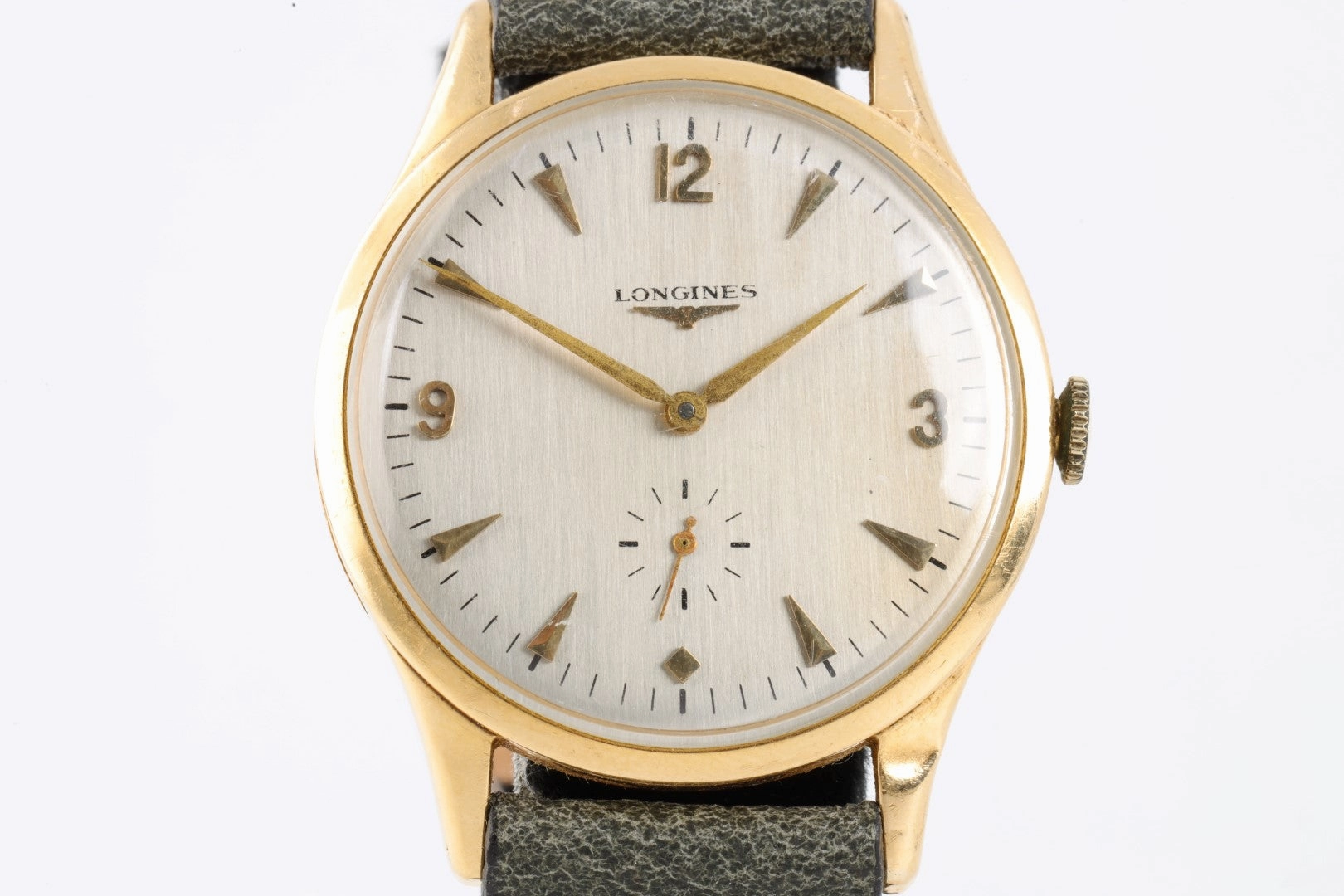 Vintage Longines 6667 18K Yellow Gold 35mm Men's Watch
