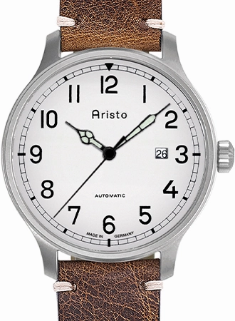 Vintage Marine Grey 42 Leather 3H215A - Sapphire