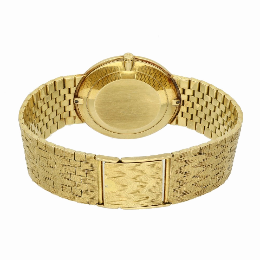 Vintage Rolex 18ct Yellow Gold Cellini 1980's 33mm Manual Watch
