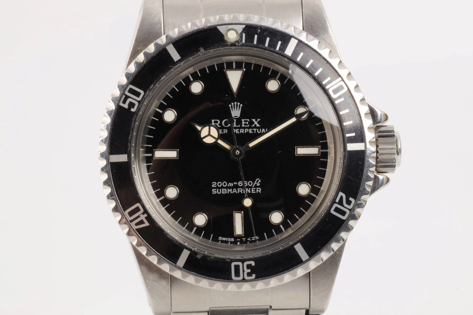 Vintage! Rolex Submariner 5513 Stainless Steel Watch