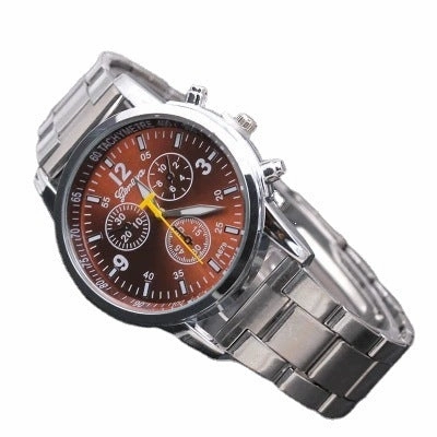 Wish Faux Three-Eye Six-Hand Men's Watch