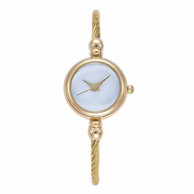 Wish new women's alloy wire bracelet watch
