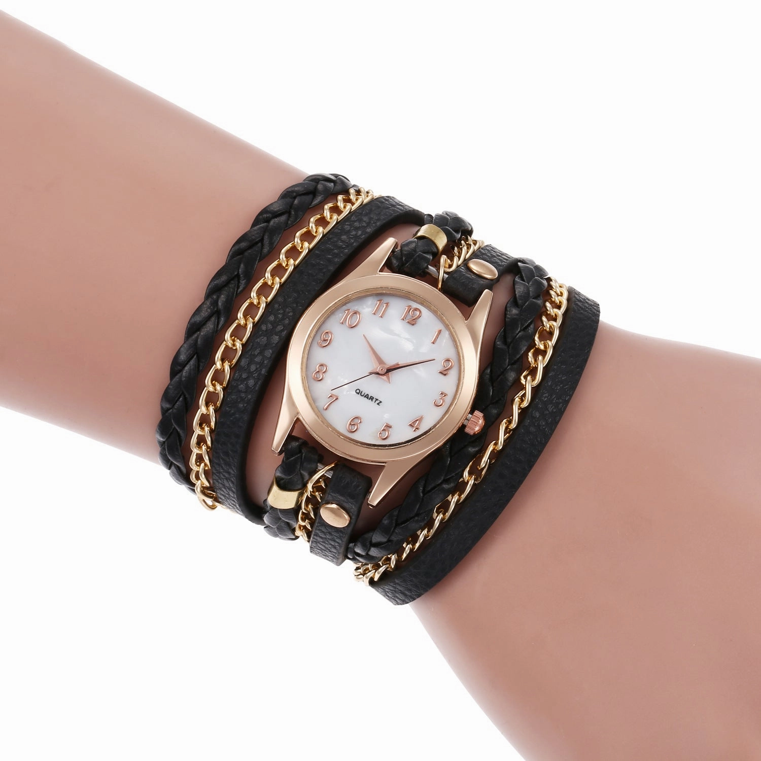 Wish Woven Wrap Women's Quartz Watch