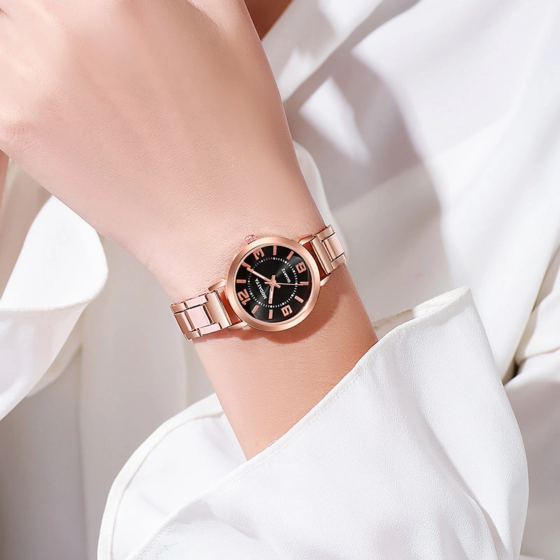 Women's Steel Band Small Dial Quartz Watch