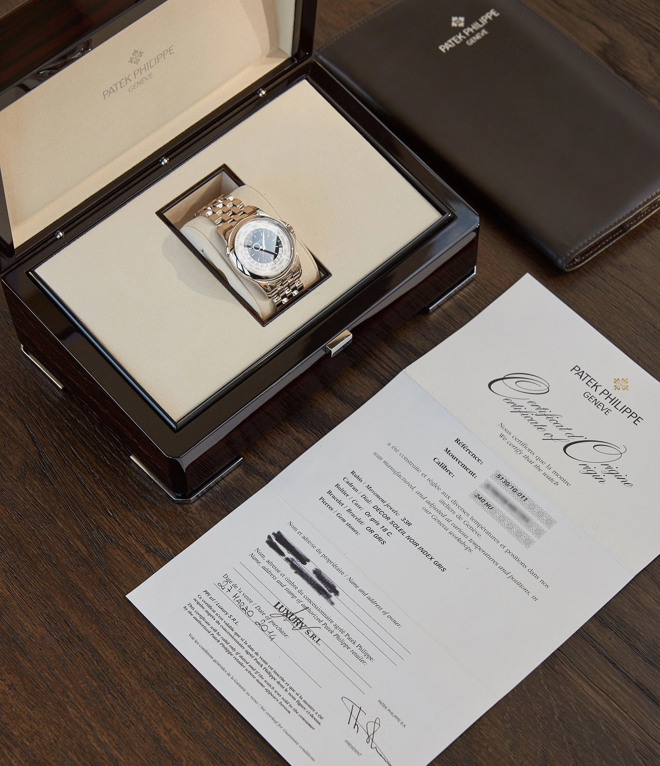 World Time 5130G | White Gold