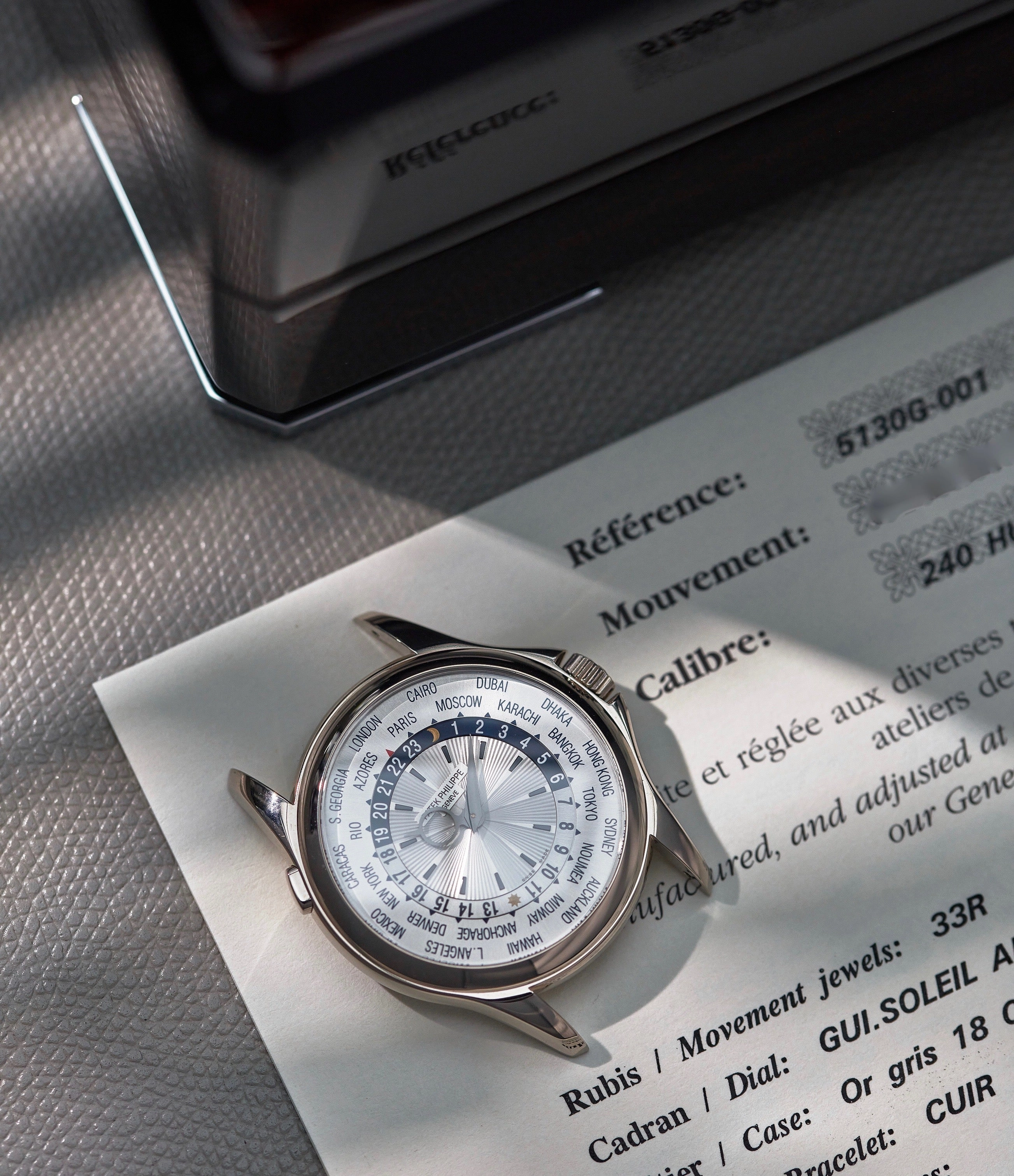 World Time 5130G | White Gold