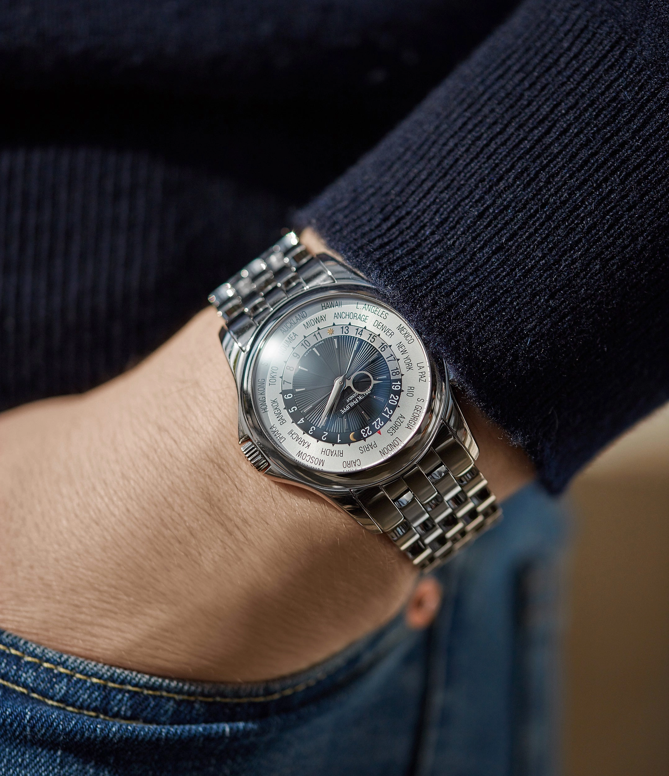World Time 5130G | White Gold