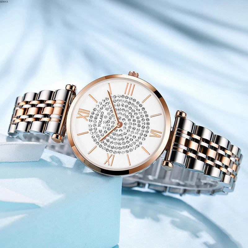Yolako Fashion Starry Sky Women's Quartz Watch